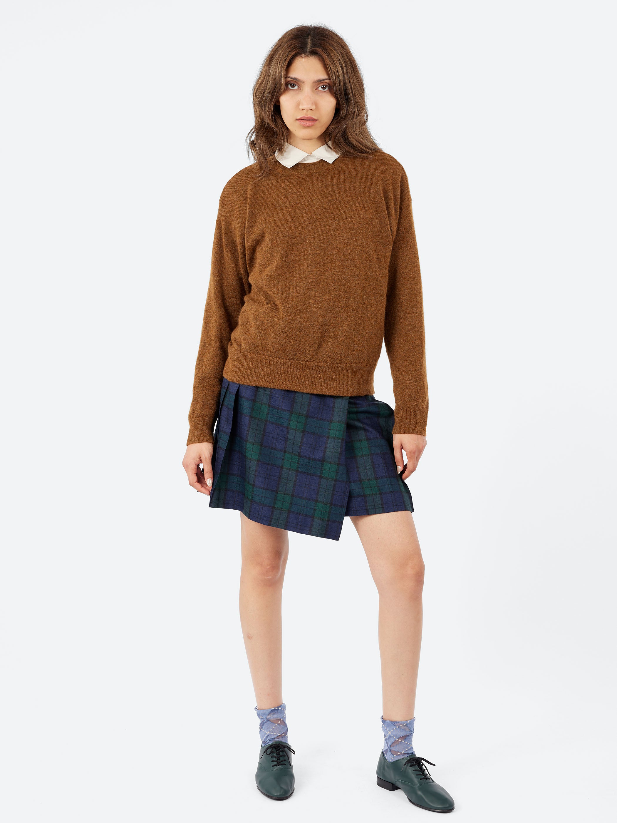 Fine-Knit Crew Neck