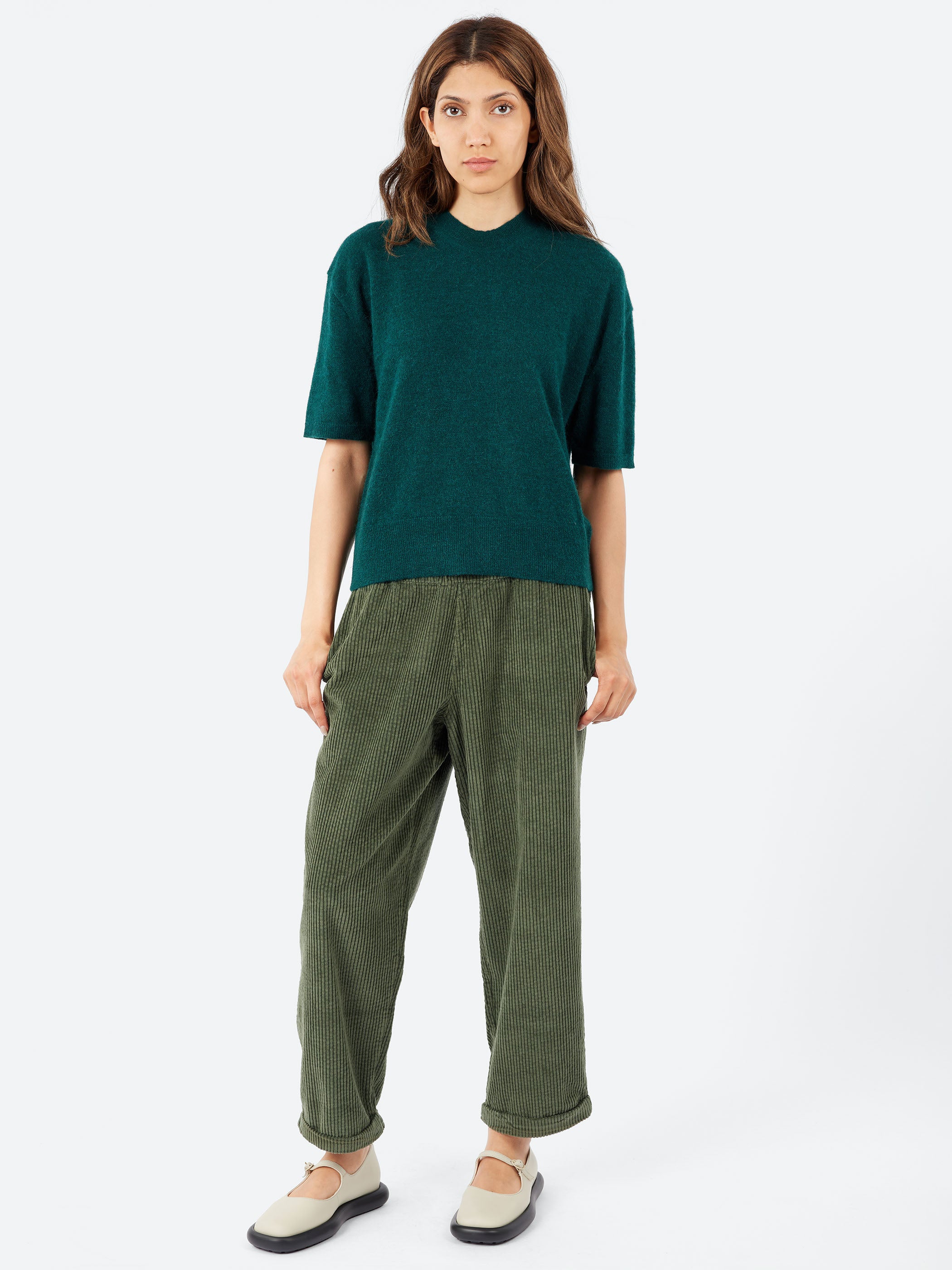 Fine Knit Alpaca Crewneck