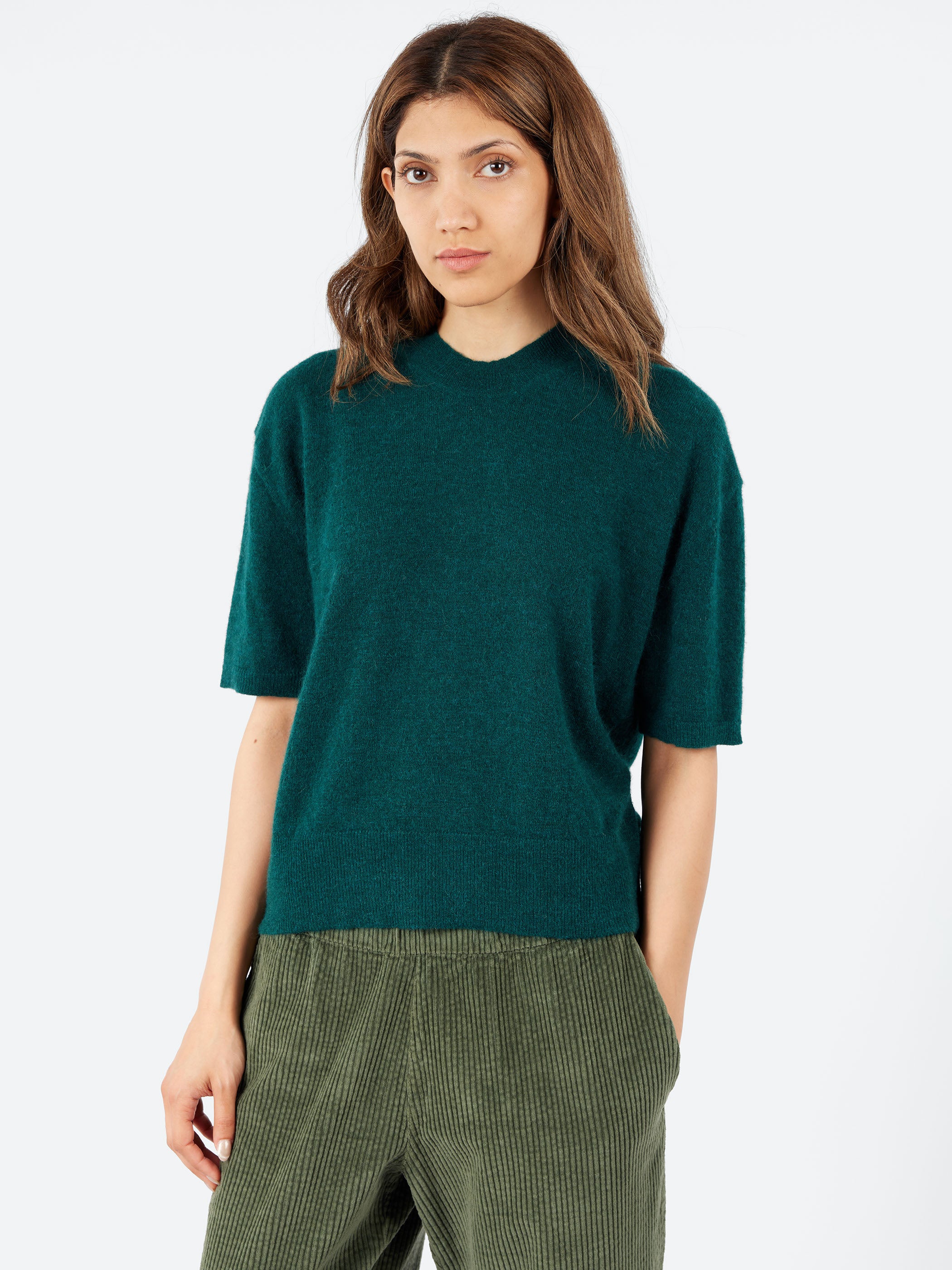 Fine Knit Alpaca Crewneck