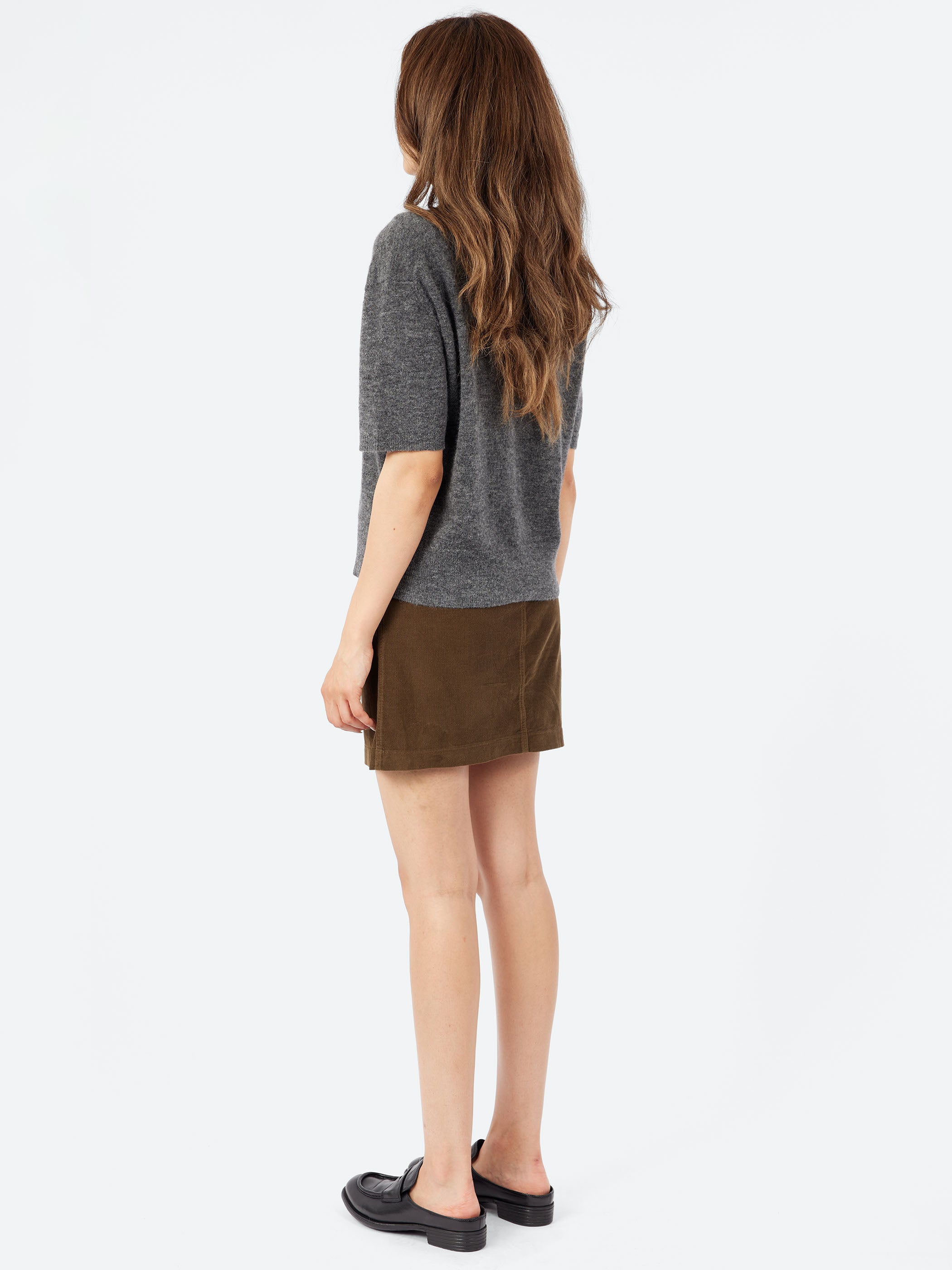 Fine-Knit Crew Neck
