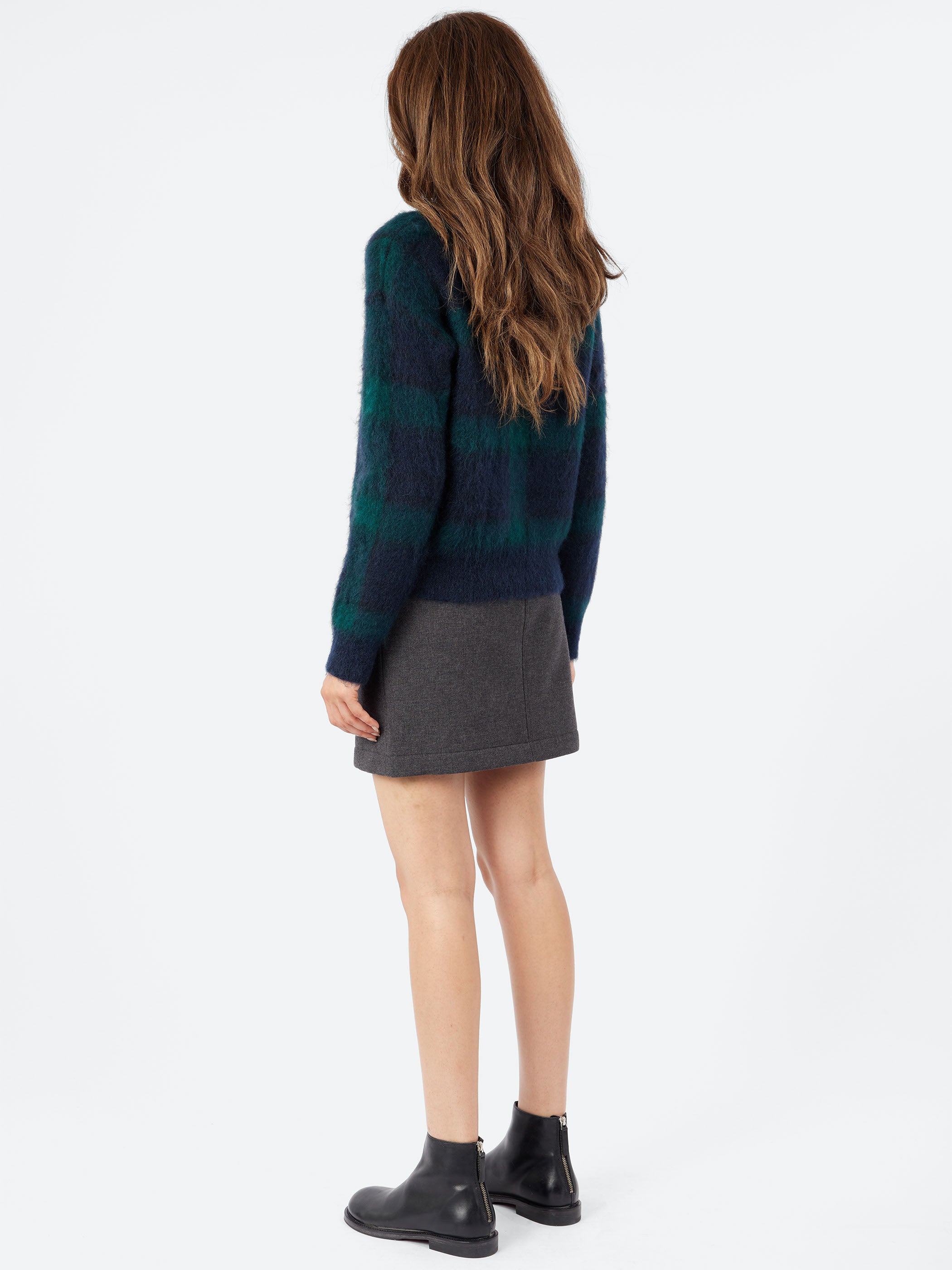 Jacquard Crew Neck