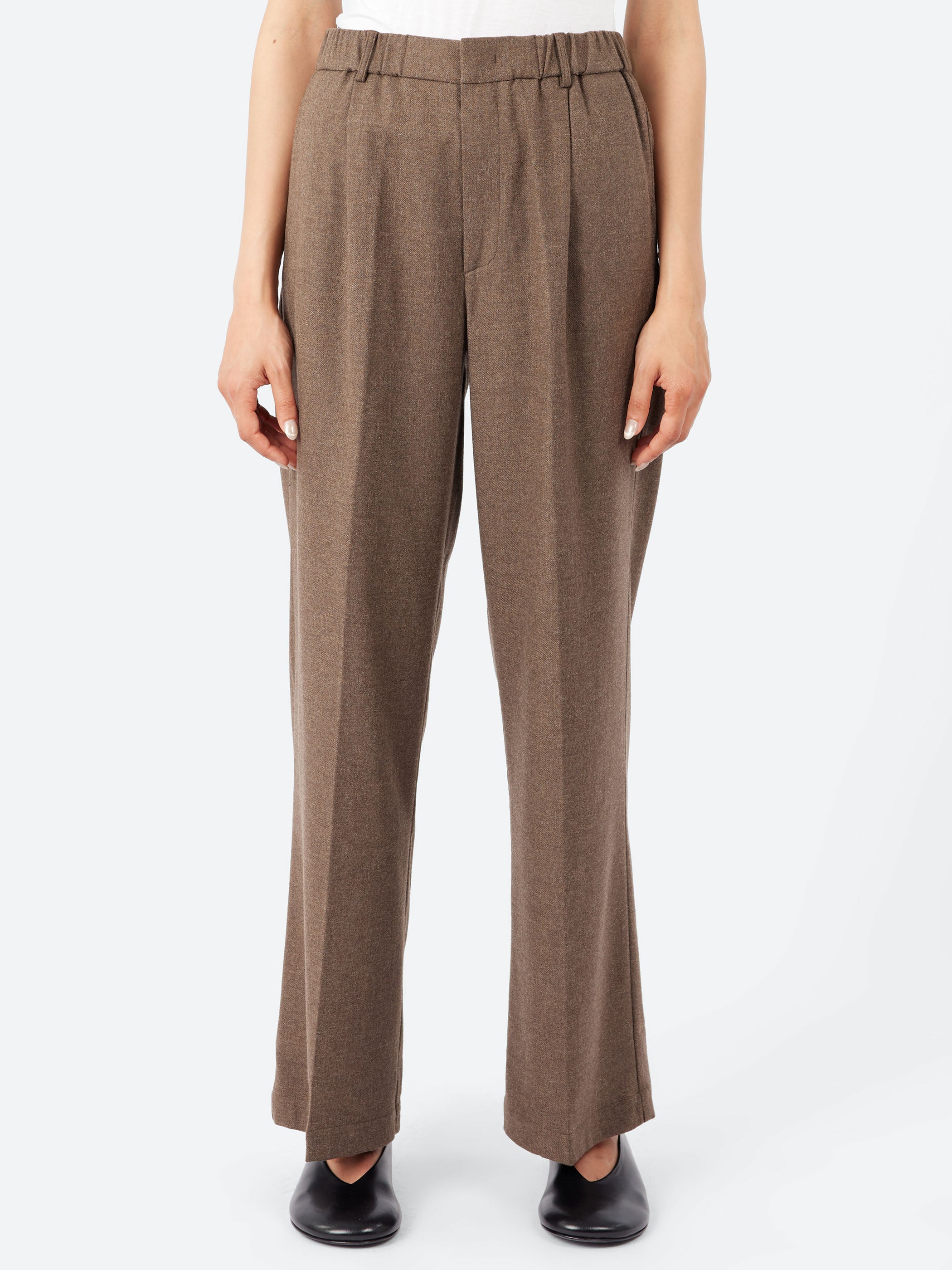 Soft-Fit Flannel Trousers