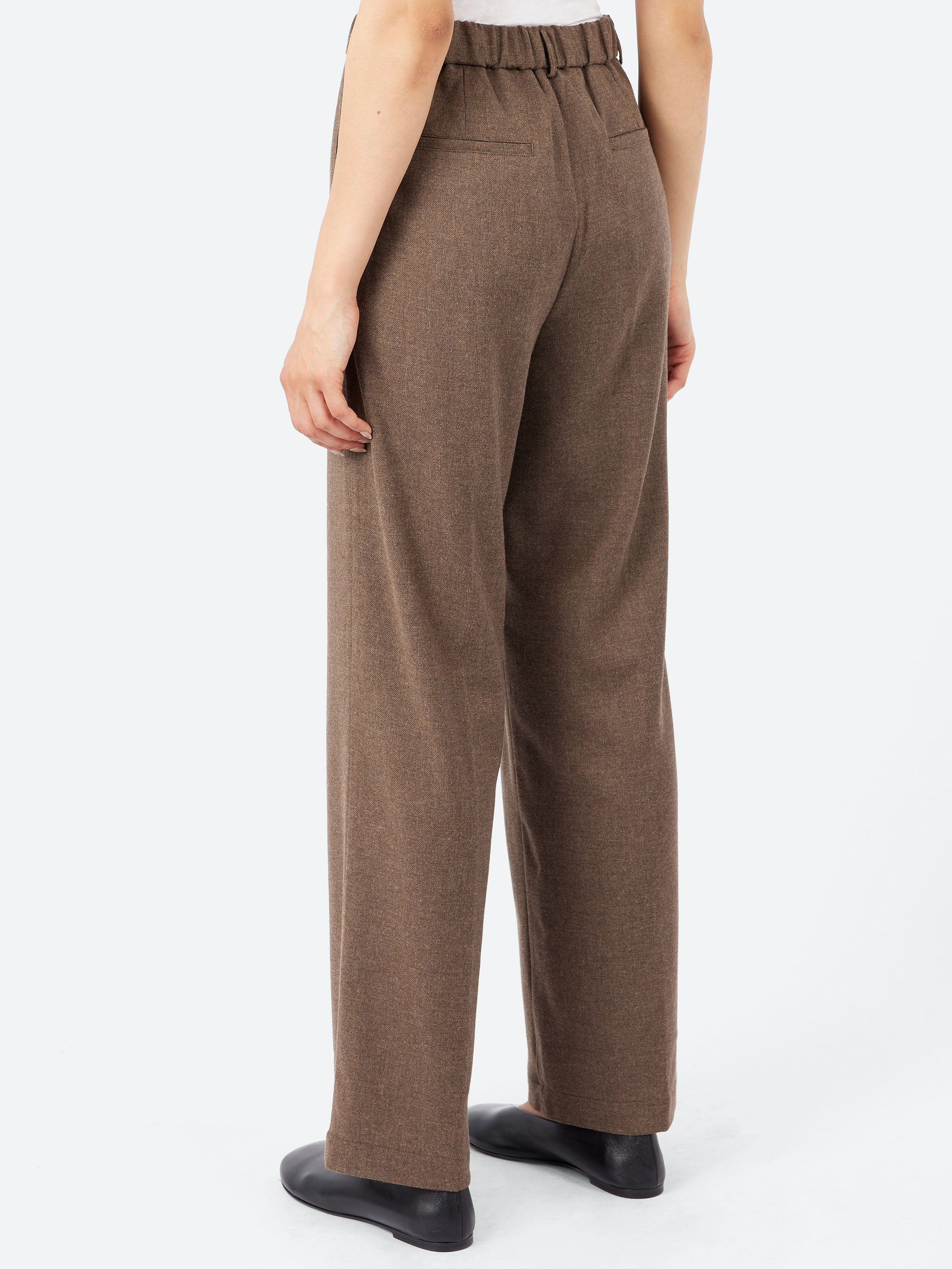 Soft-Fit Flannel Trousers