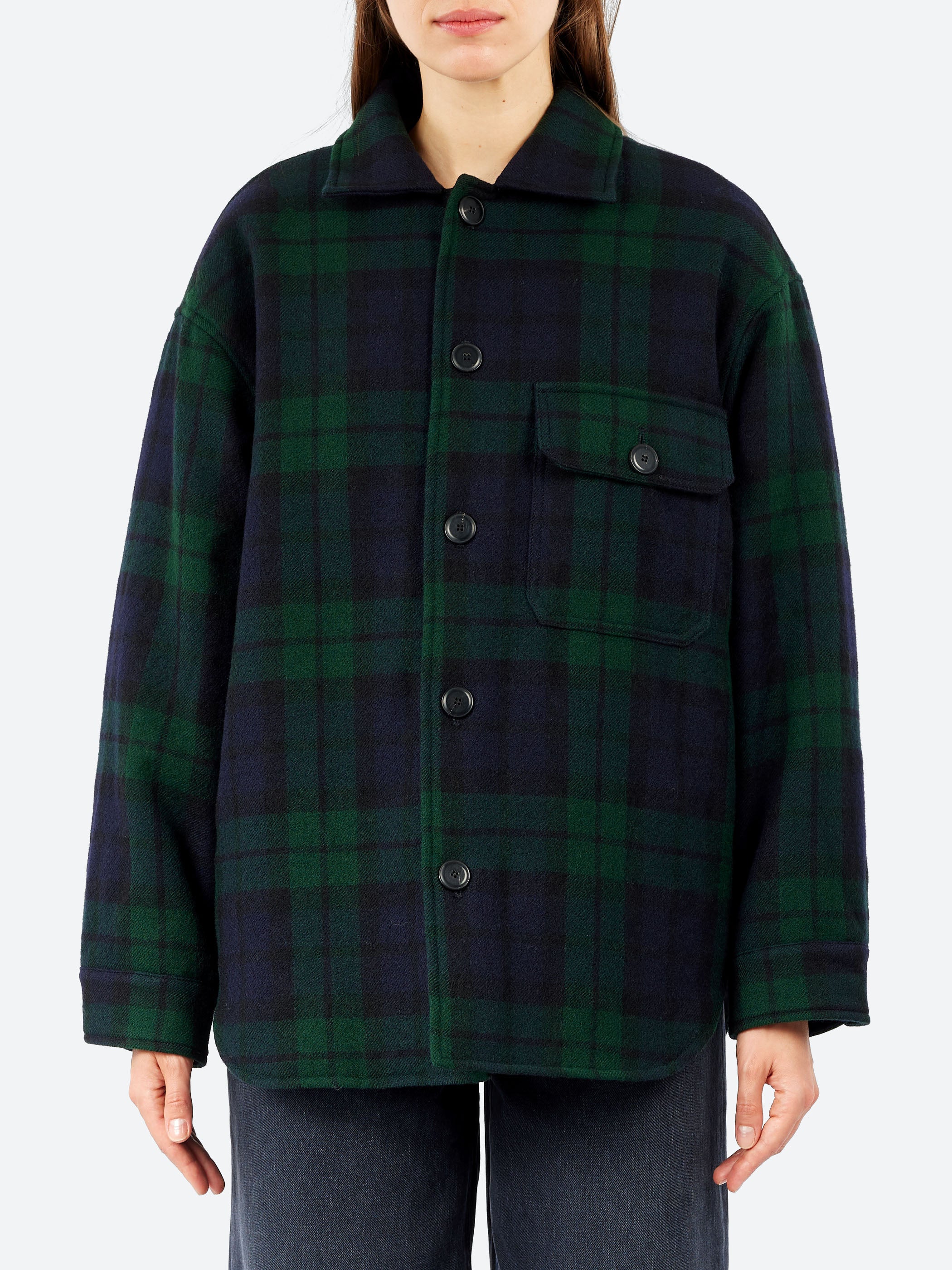 Tartan Shirt Jacket