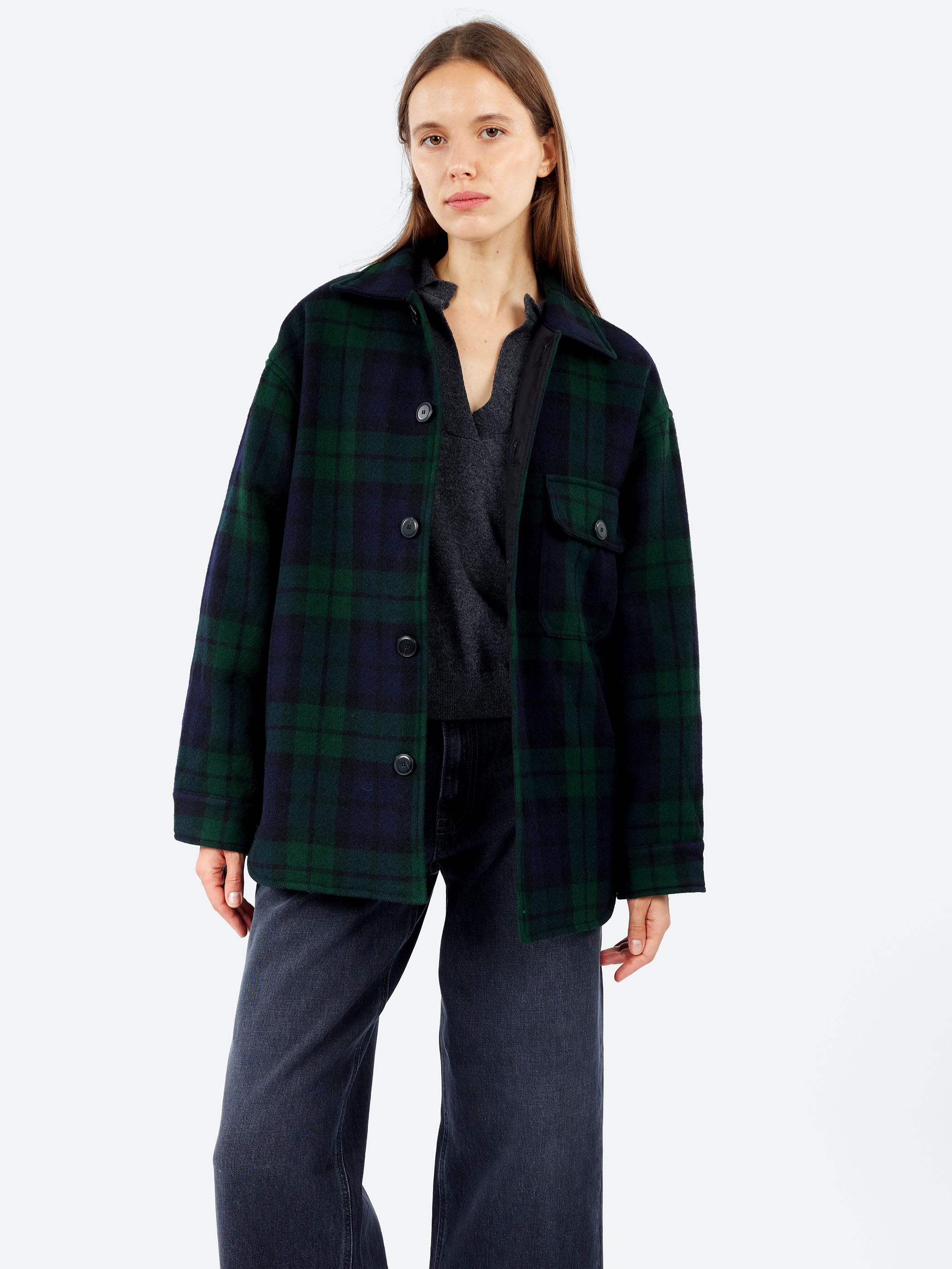 Tartan Shirt Jacket