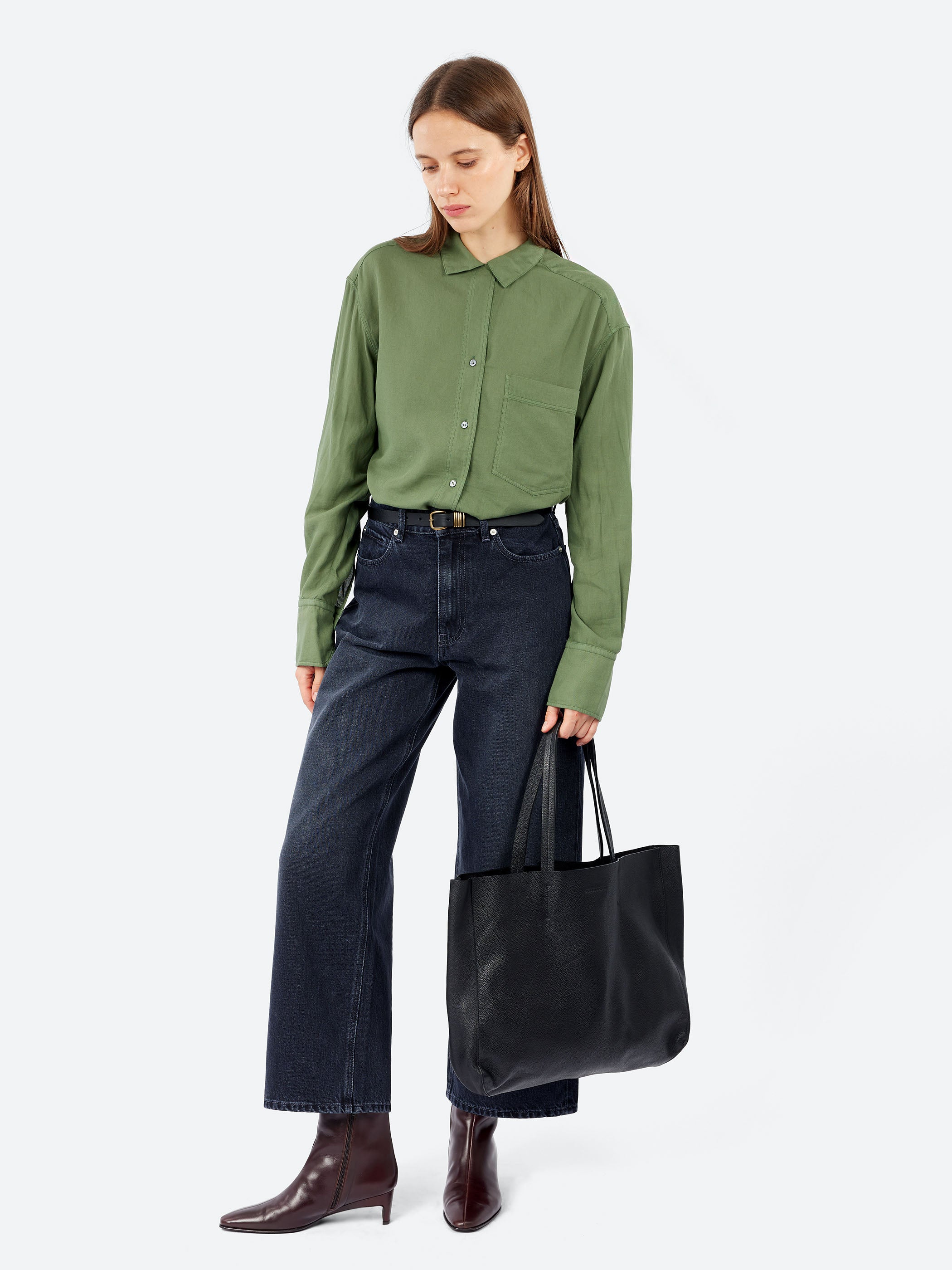 Nappa Shopper Bag