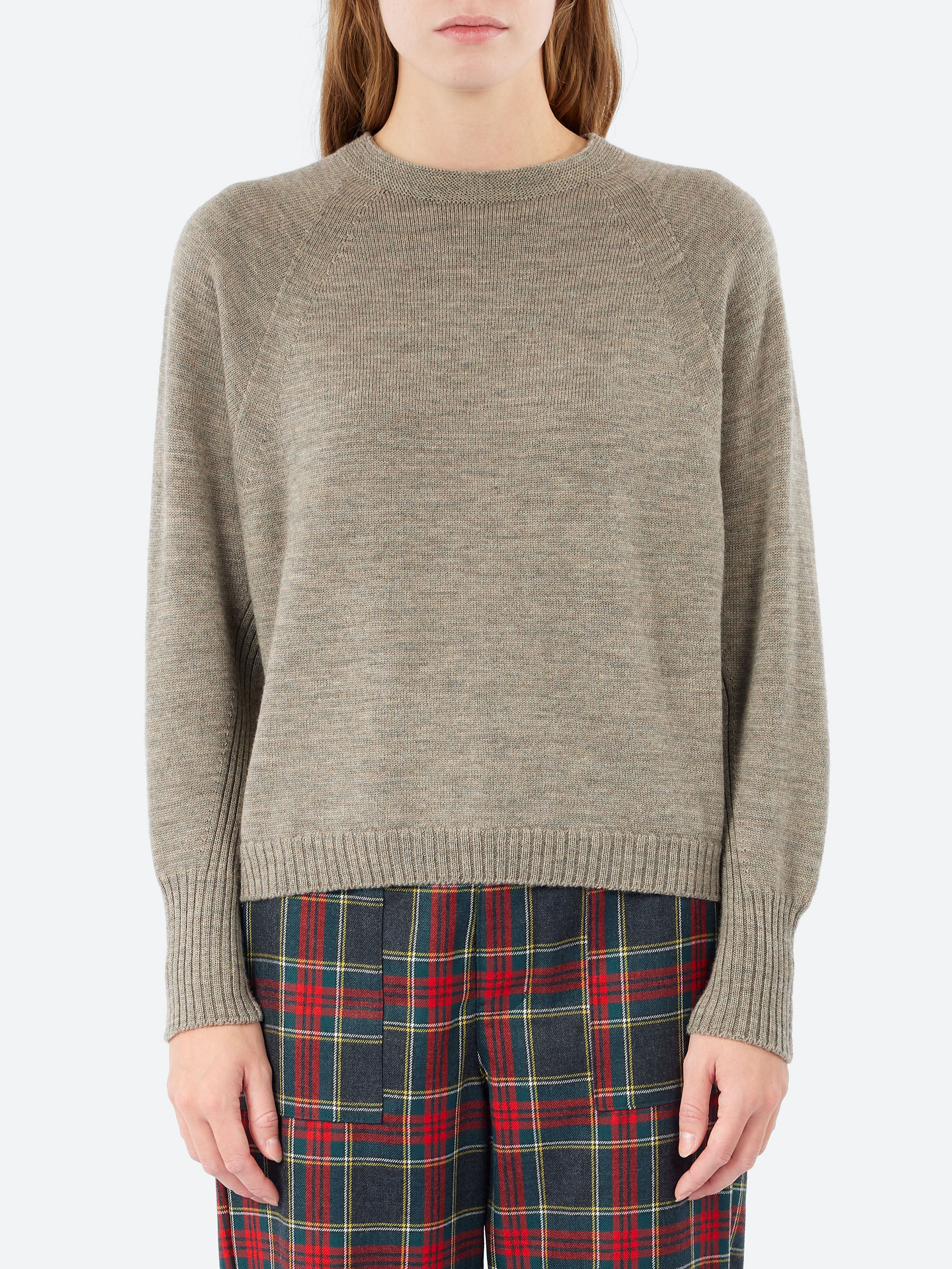 Raglan Sleeve Crewneck