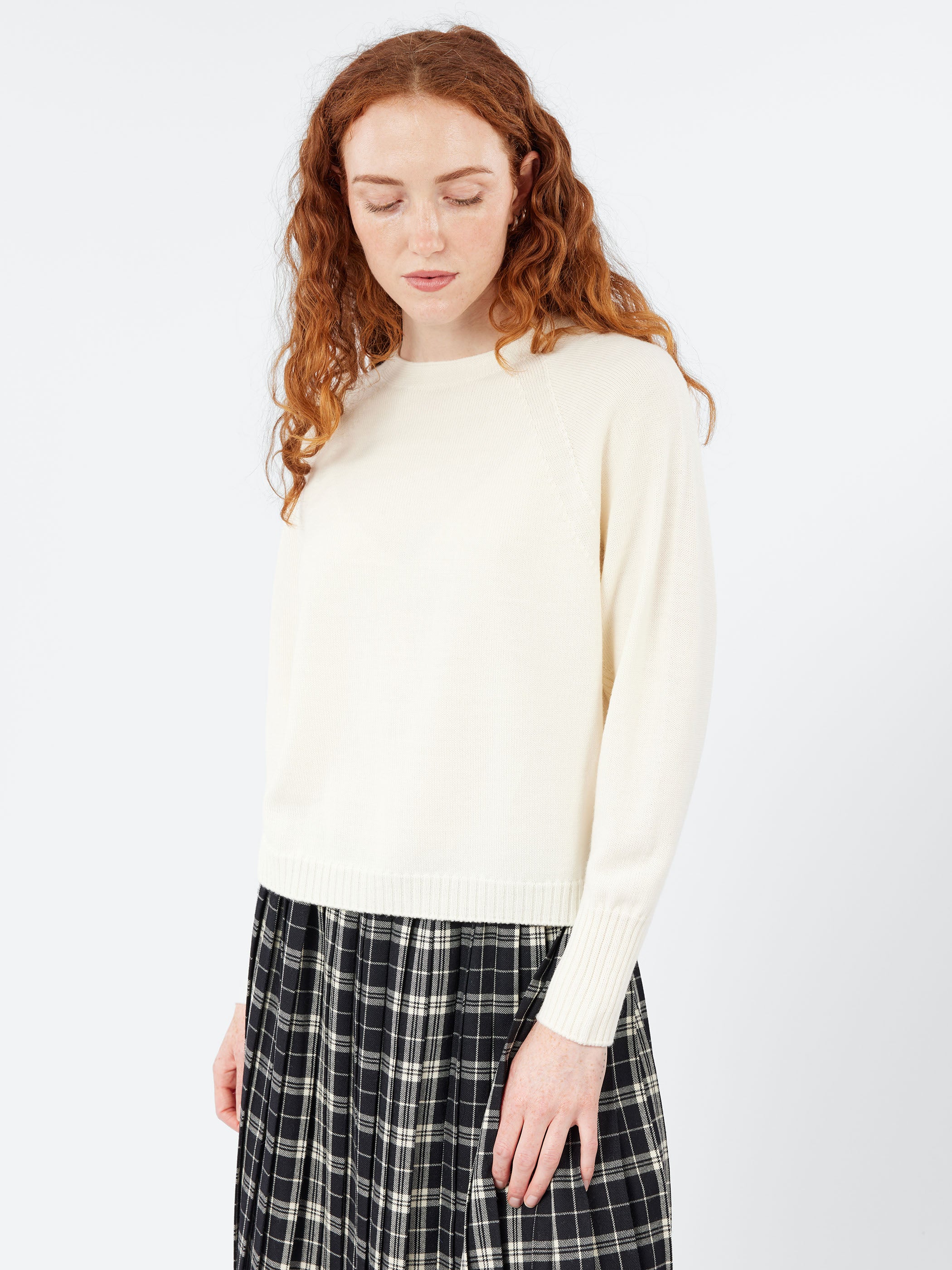 Raglan Sleeve Crewneck