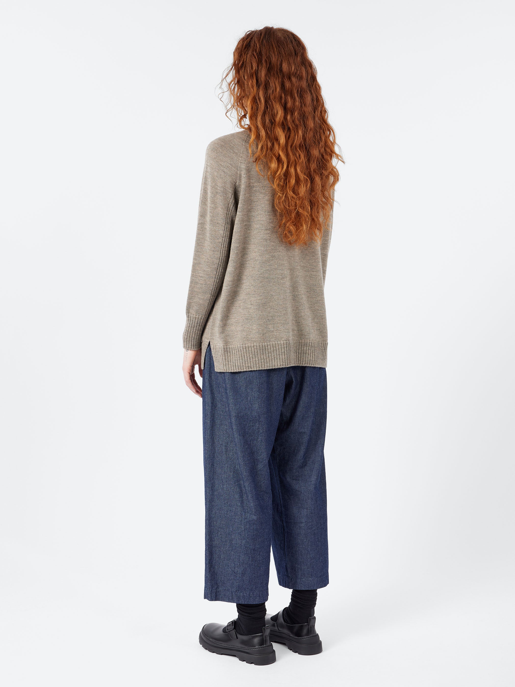 Raglan Sleeve Turtleneck
