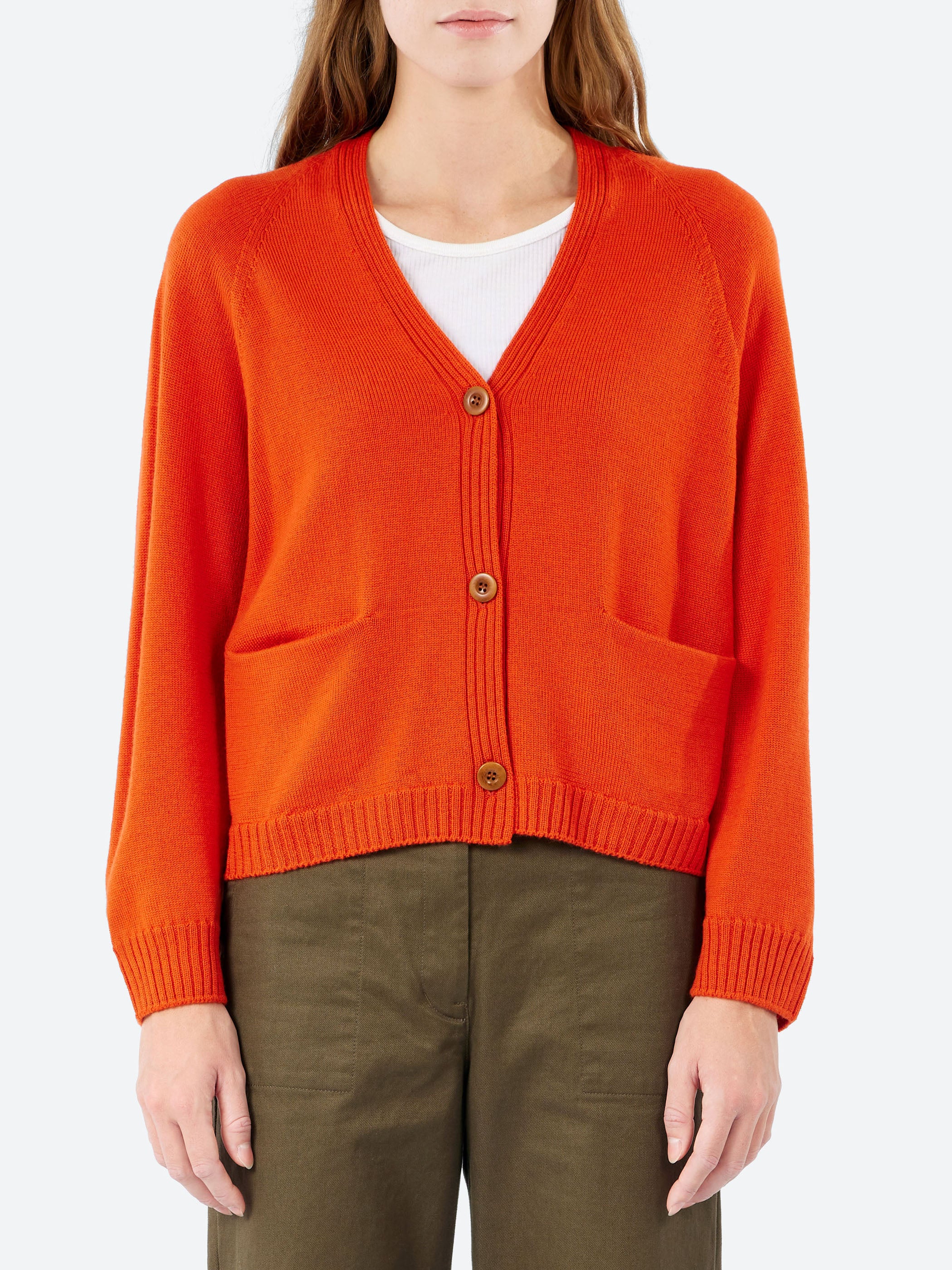 Raglan Sleeve Cardigan