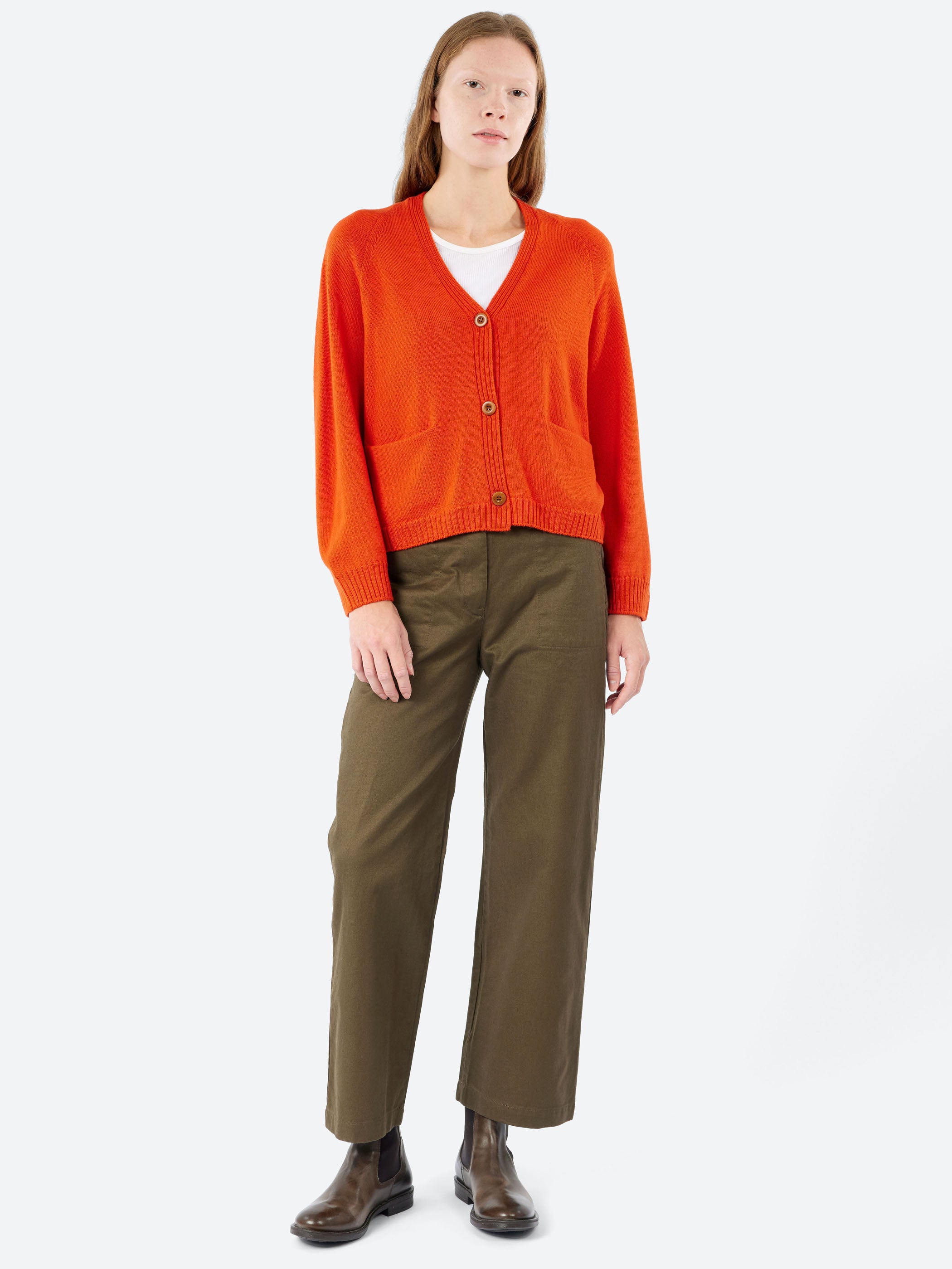 Raglan Sleeve Cardigan