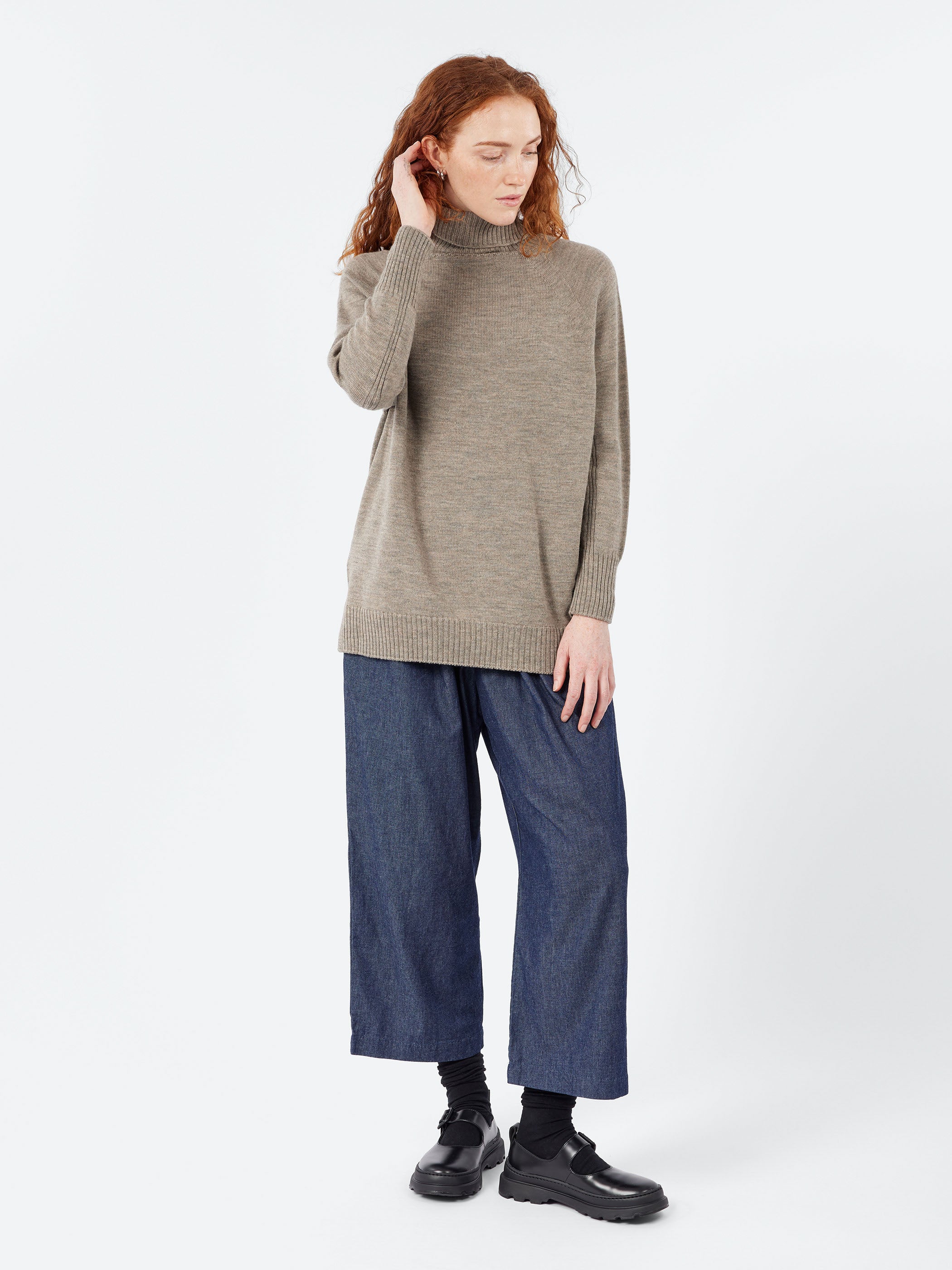 Denim Cozy Pants