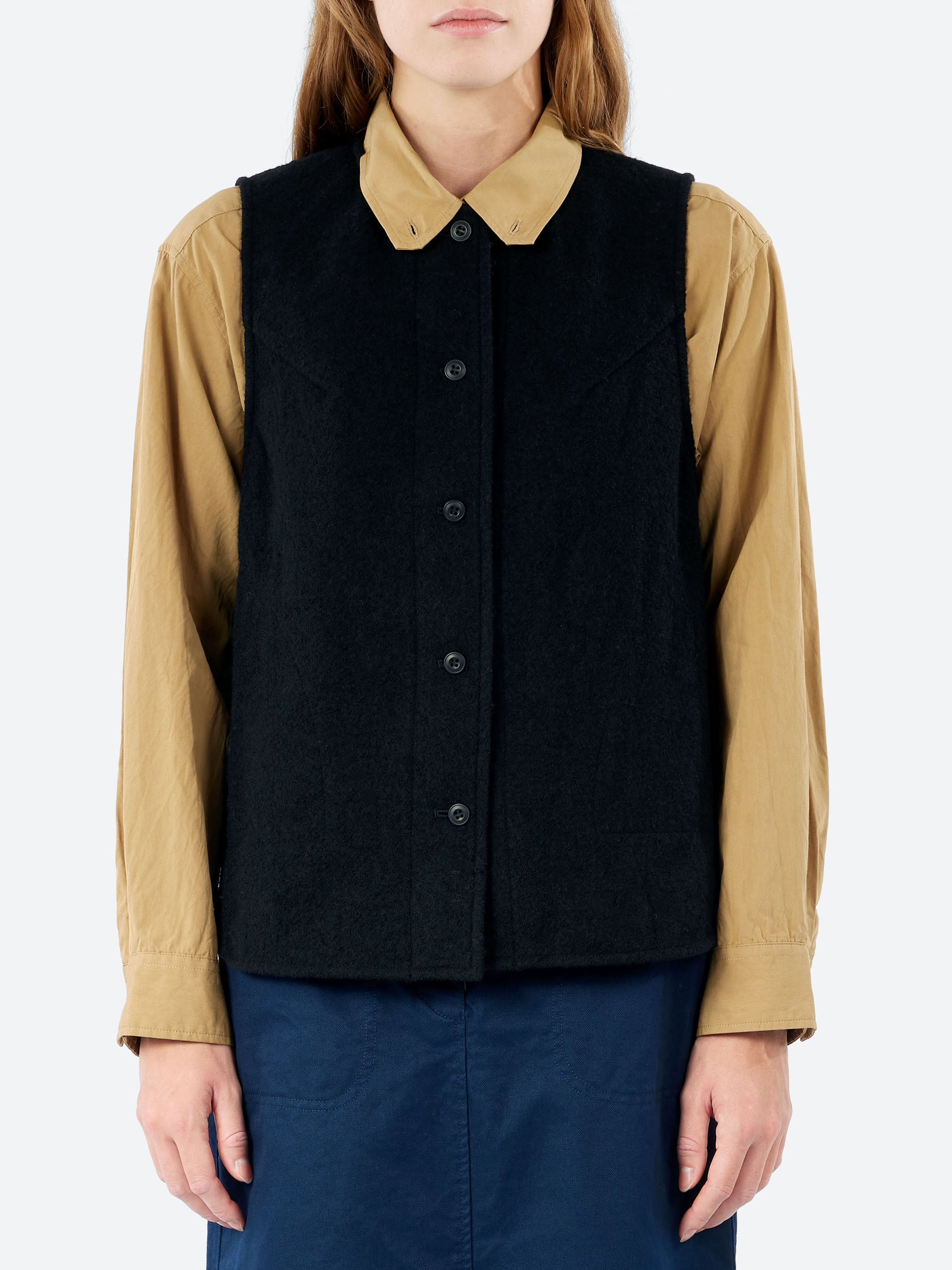 Felting Wool Vest