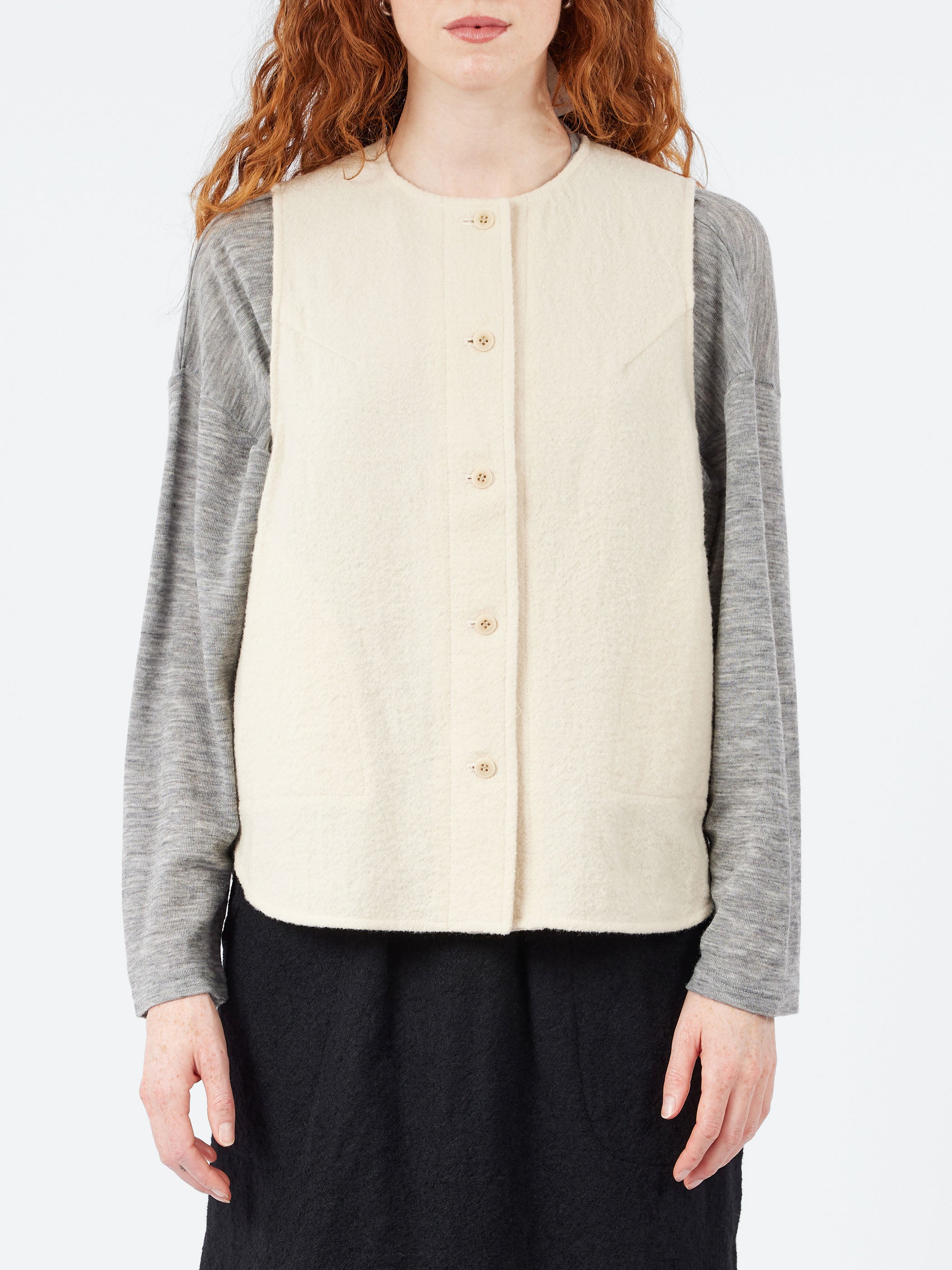 Felting Wool Vest