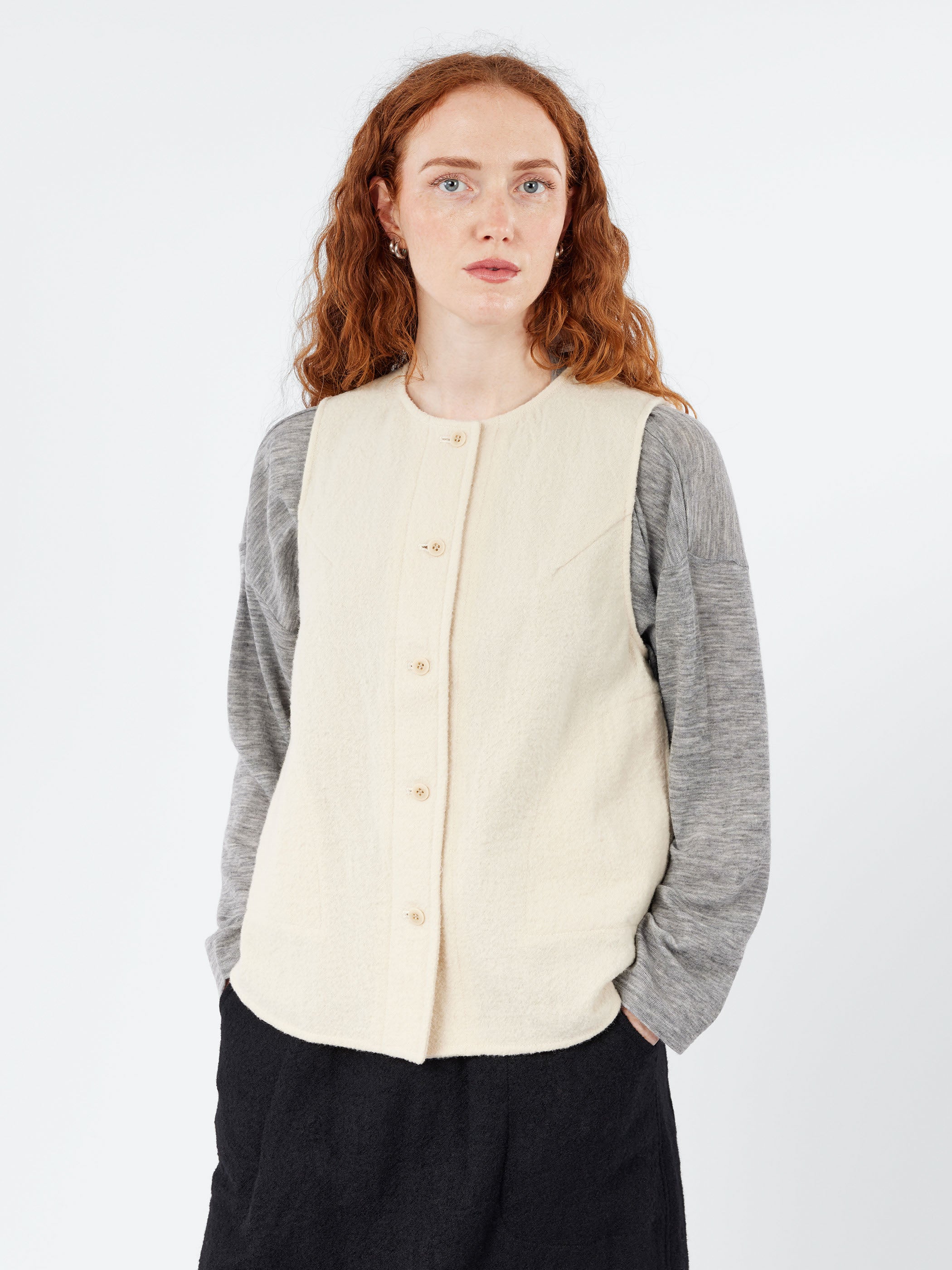 Felting Wool Vest