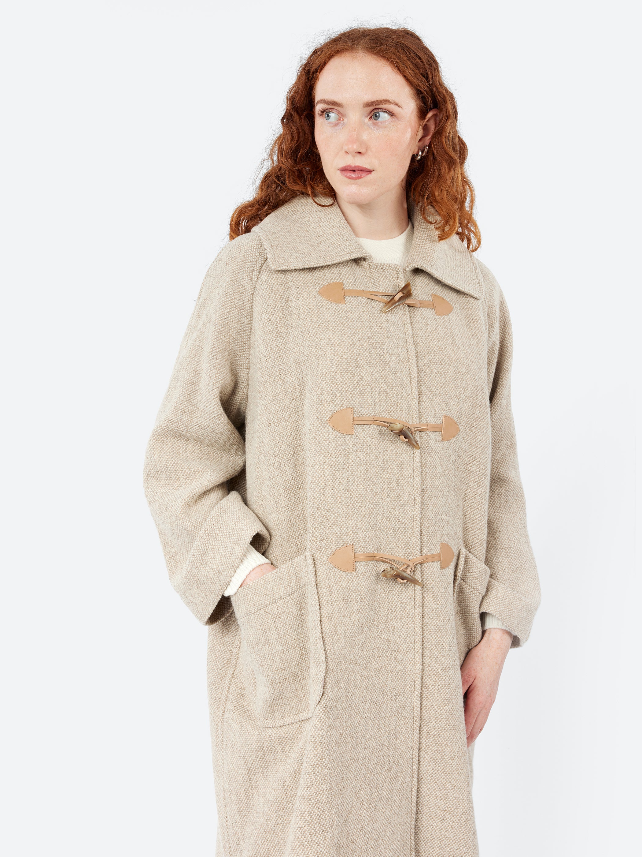 Sarahwear - Duffle Coat in Beige – gravitypope