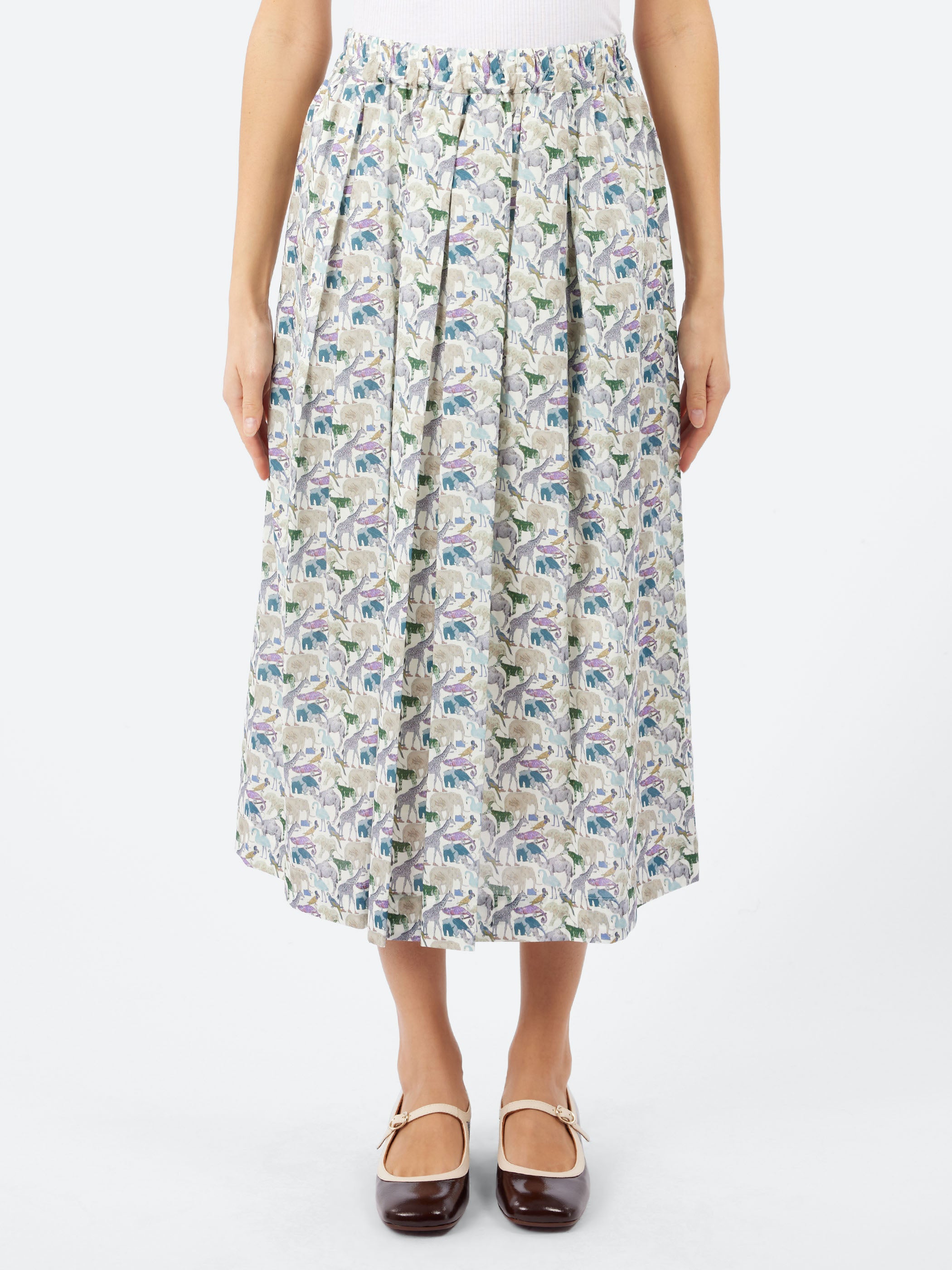 Box Tucked Skirt