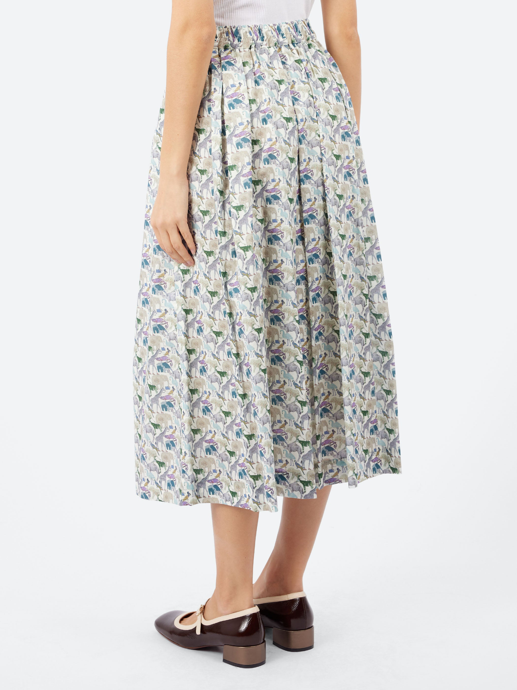 Box Tucked Skirt