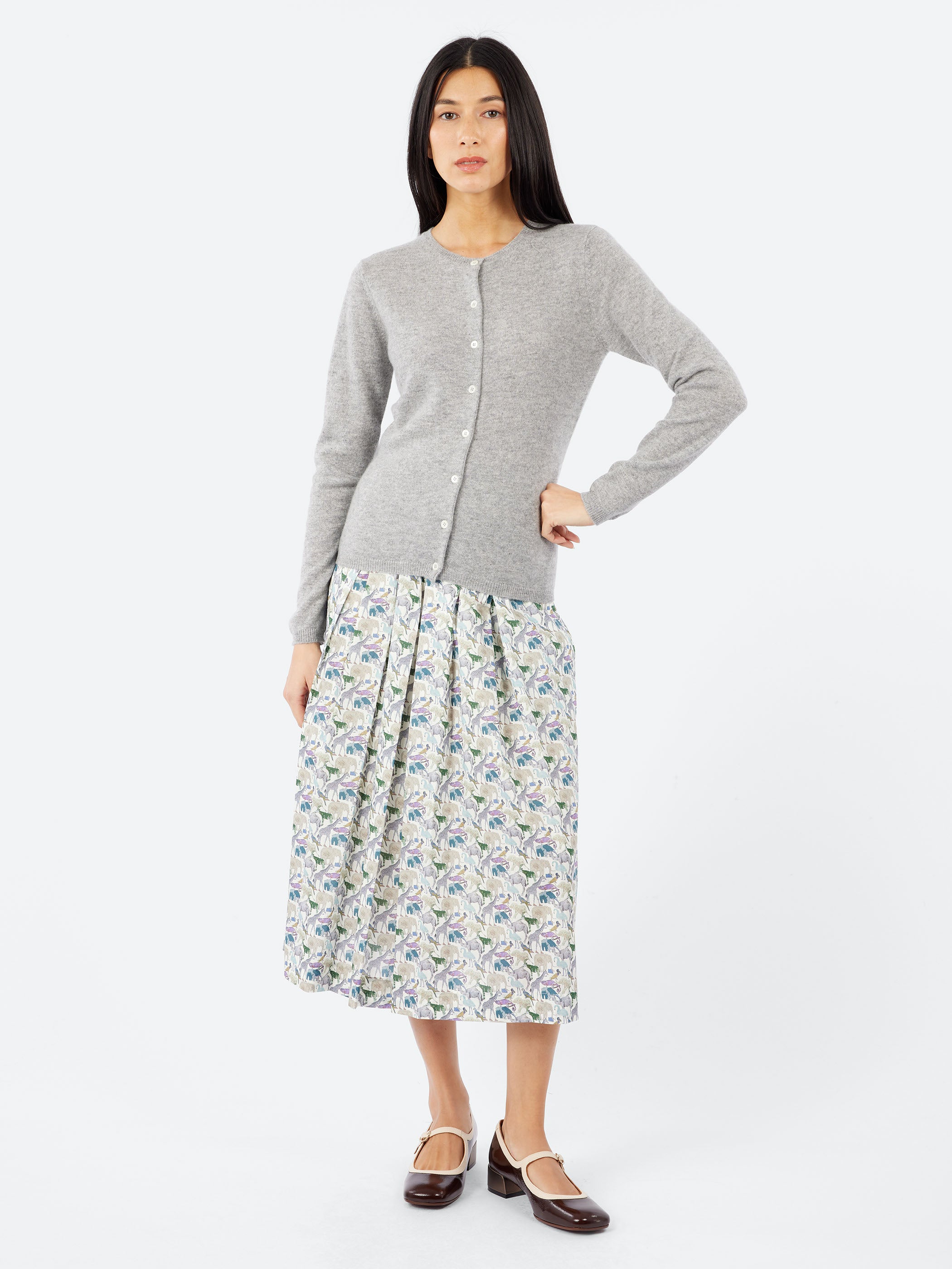 Box Tucked Skirt
