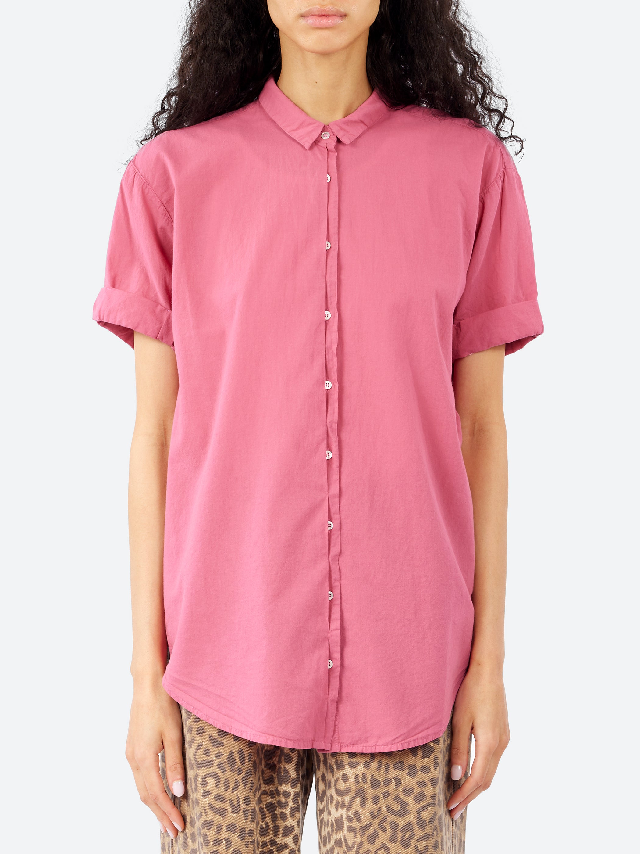 アパルトモン  XiRENA Cotton Poplin シャツ Xirena - Channing Shirt in Ash – gravitypope