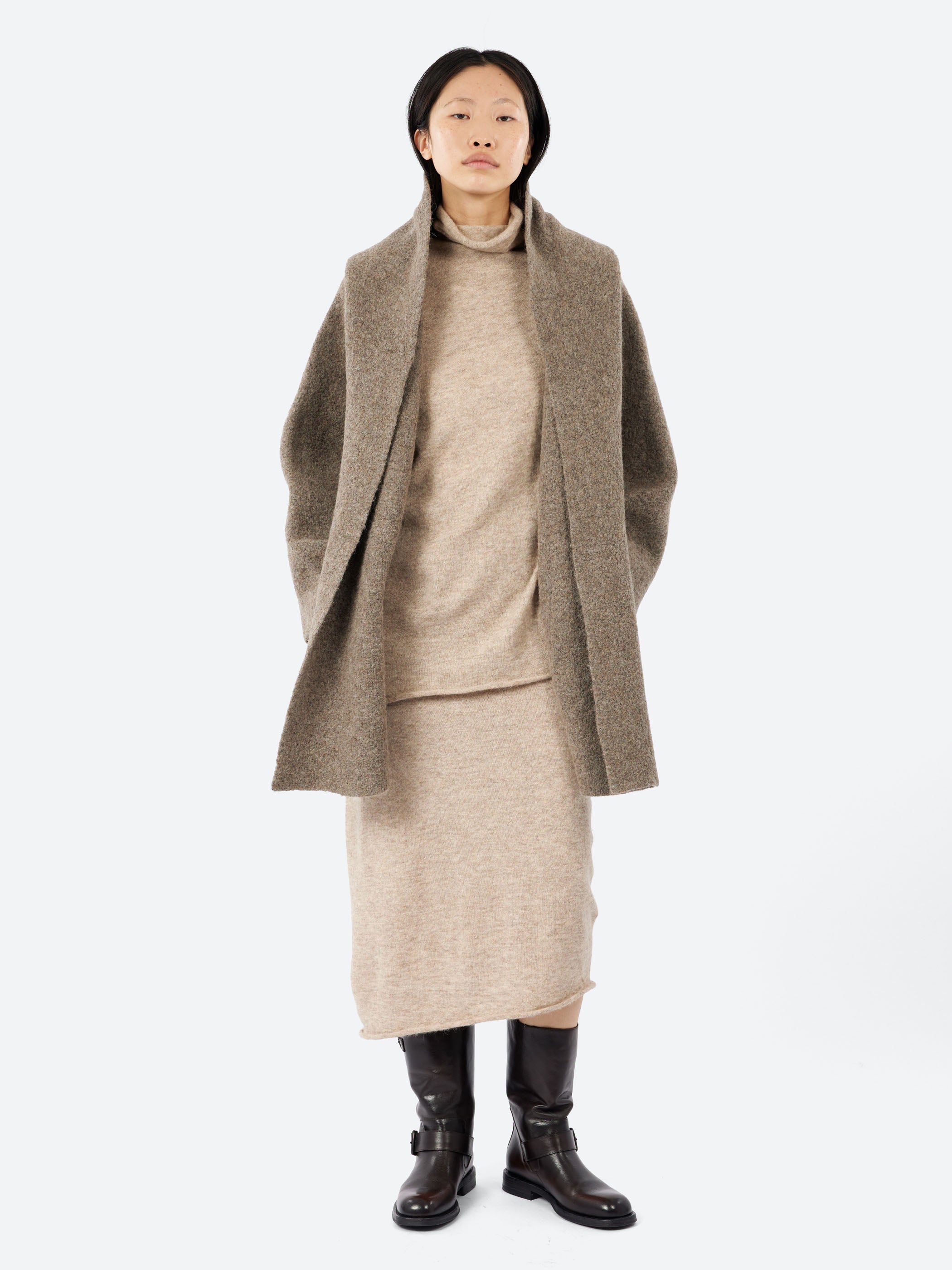 Lauren Manoogian - Double Face Coat in Walnut – gravitypope