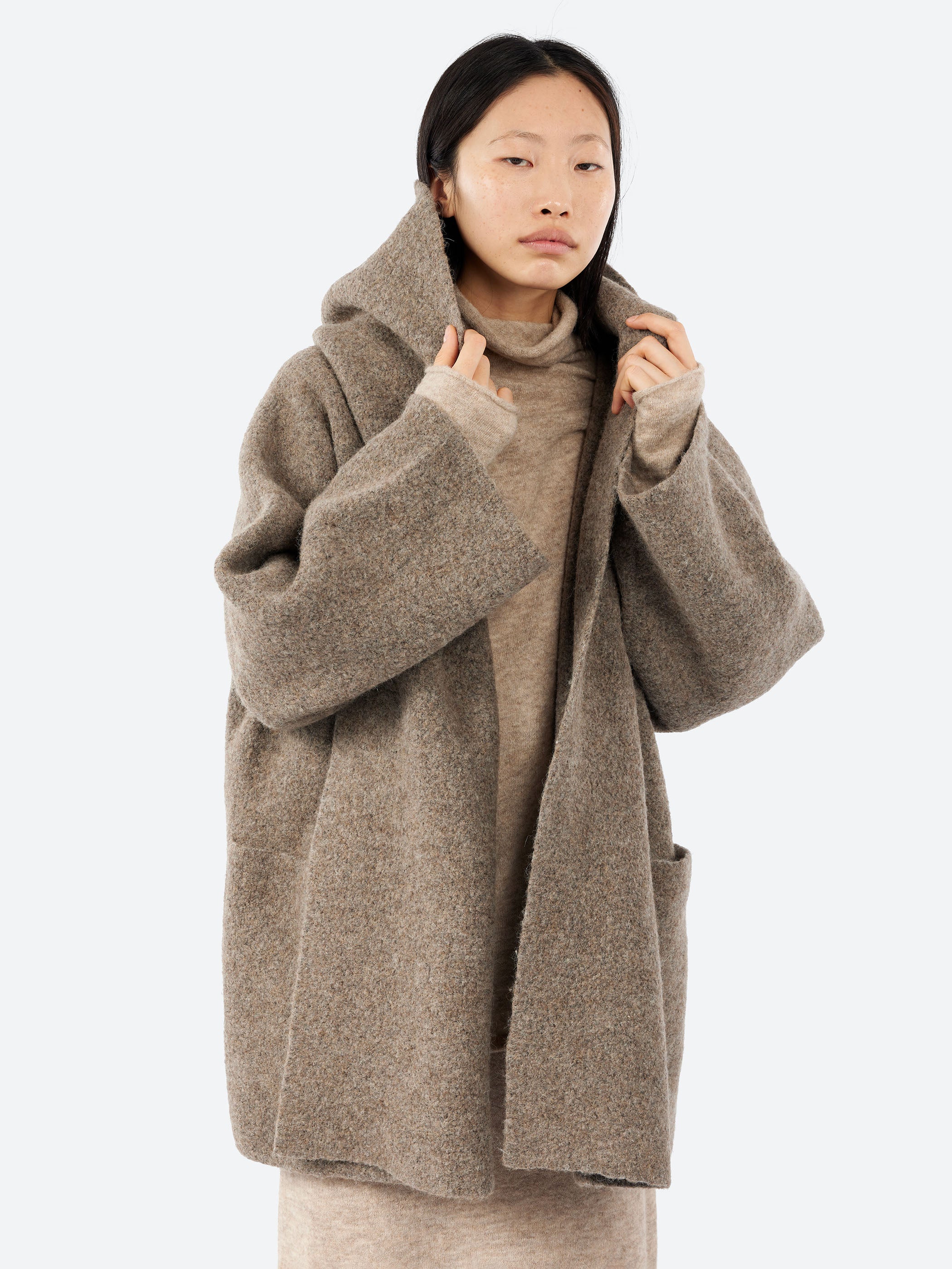 Lauren Manoogian - Double Face Coat in Walnut – gravitypope