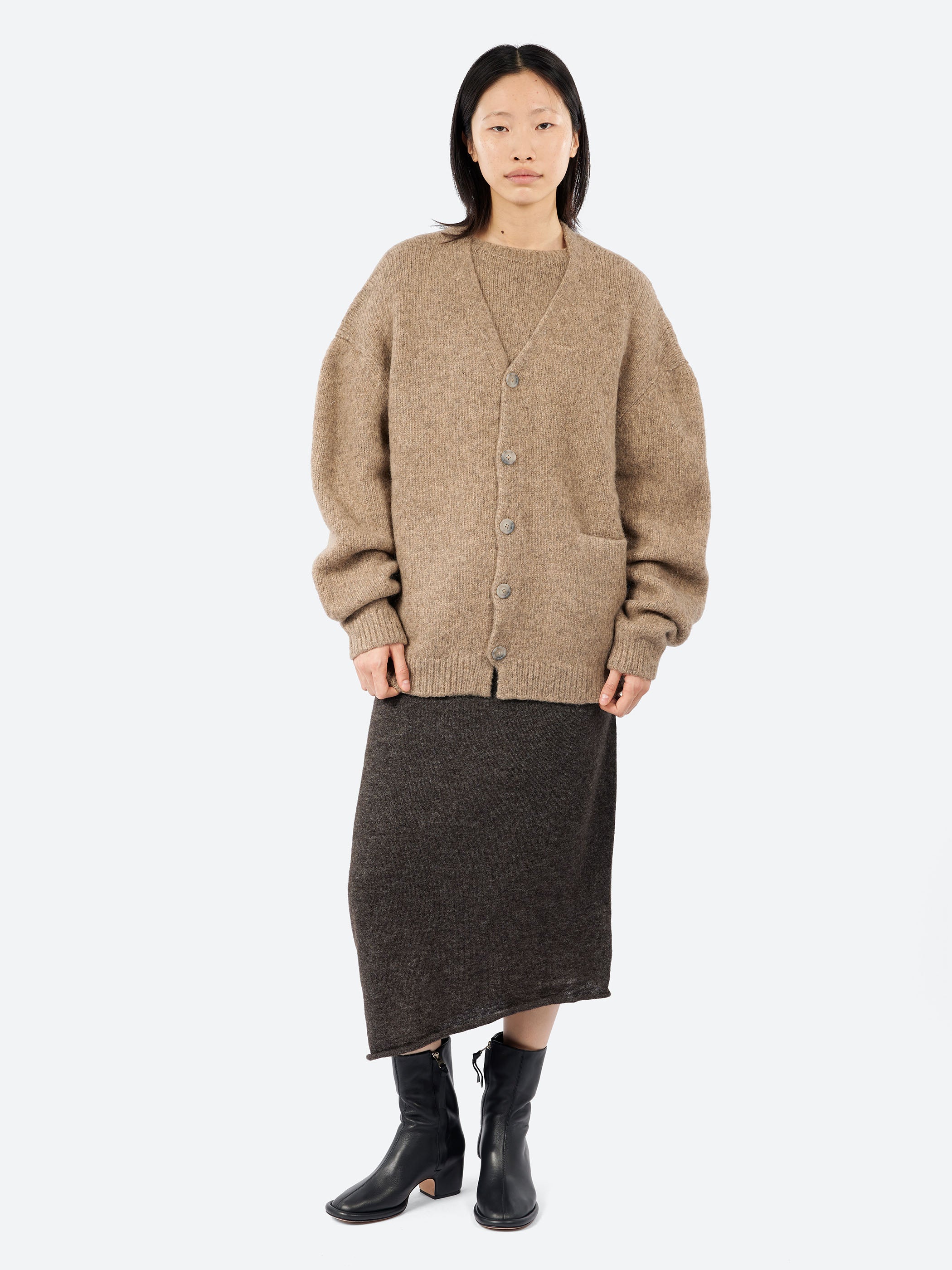Lauren Manoogian - Loft Cardigan in Moth – gravitypope