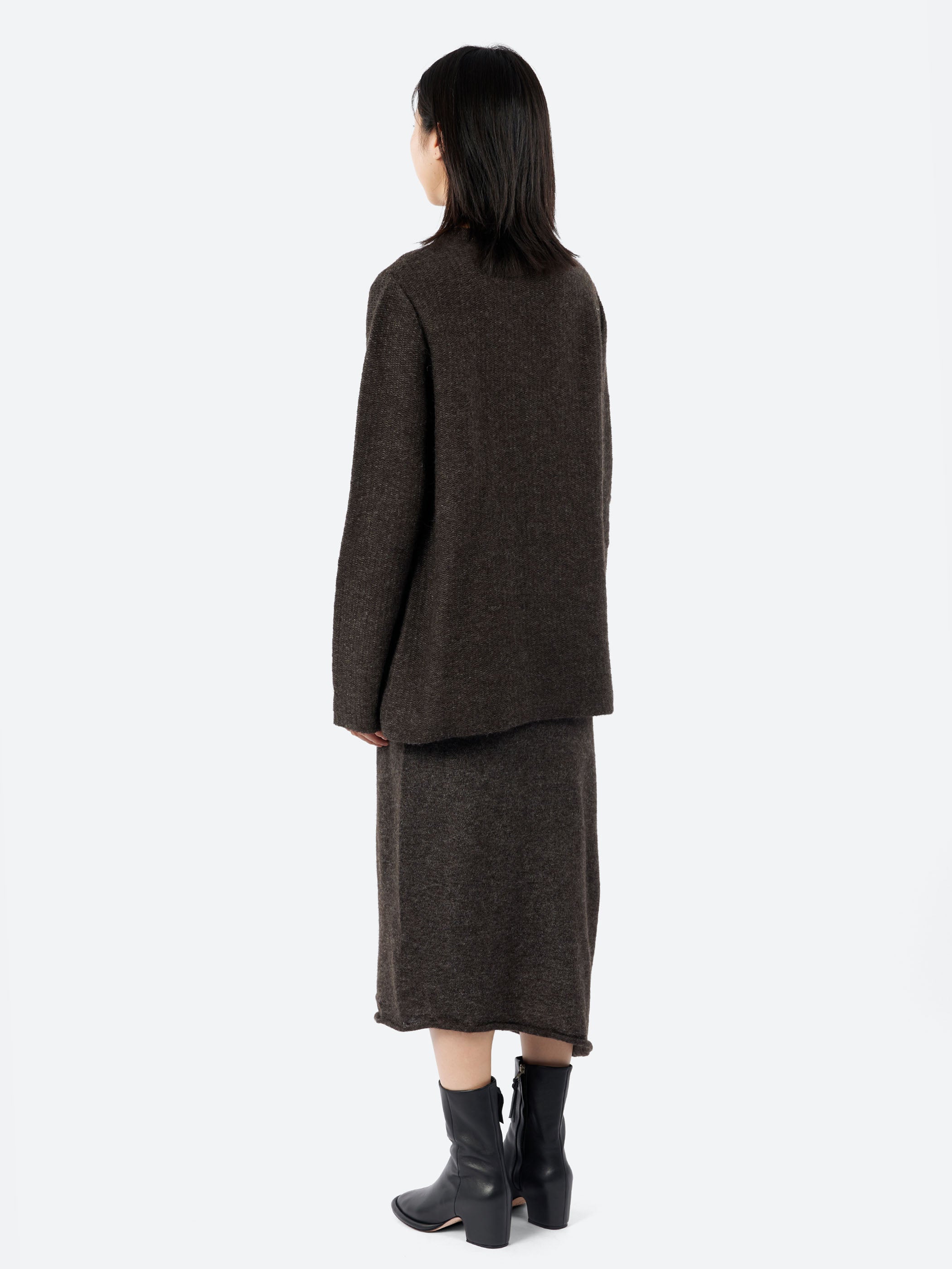 Lauren Manoogian - Knitweave Pullover in Blackened – gravitypope