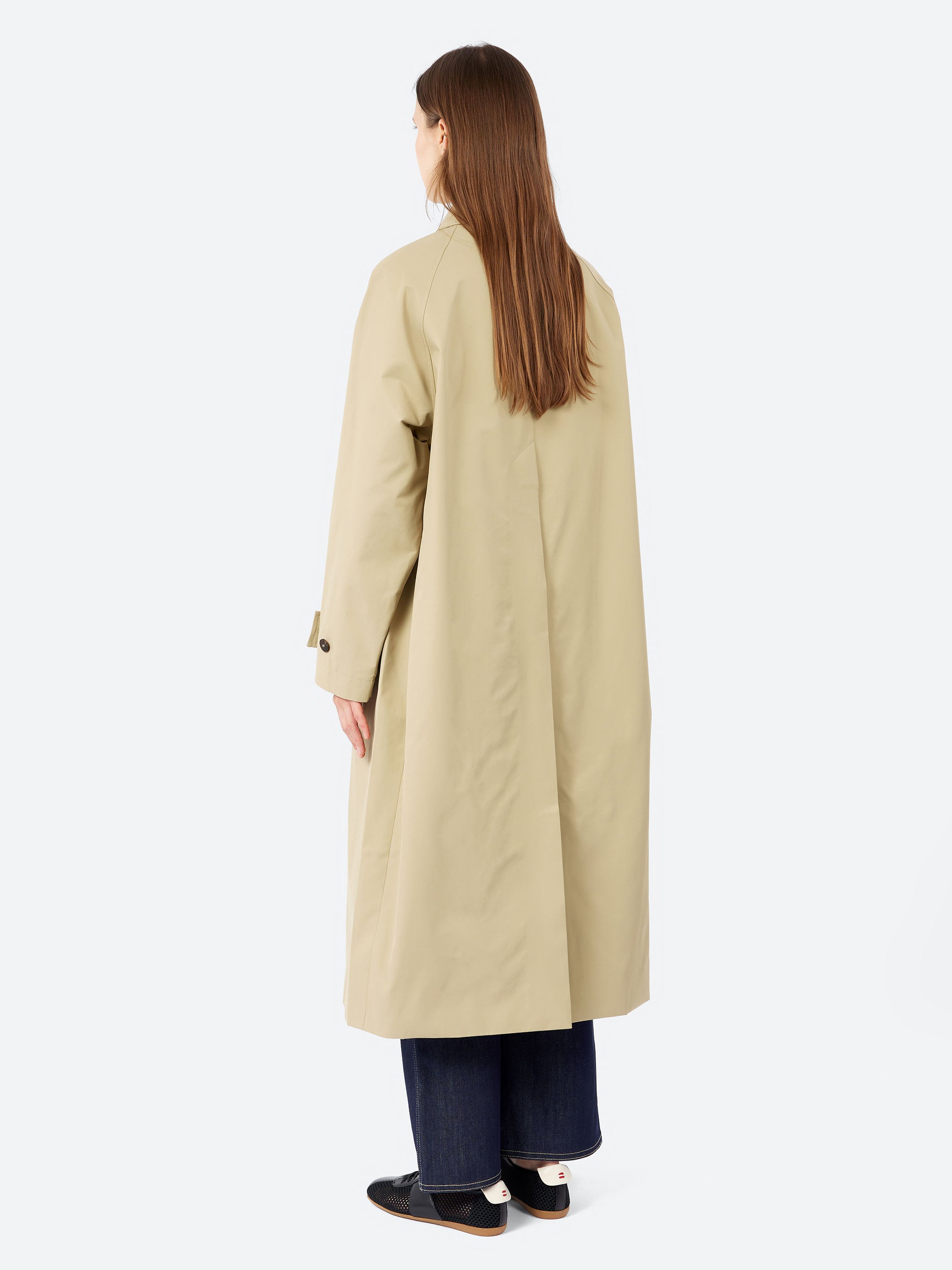 Studio Nicholson - Indio Car Coat in Black and White – gravitypope