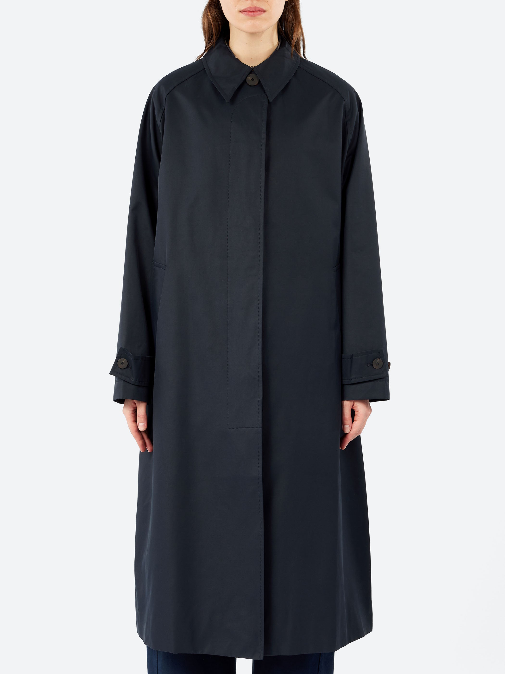 Studio Nicholson - Holin Technical Coat in Navy – gravitypope