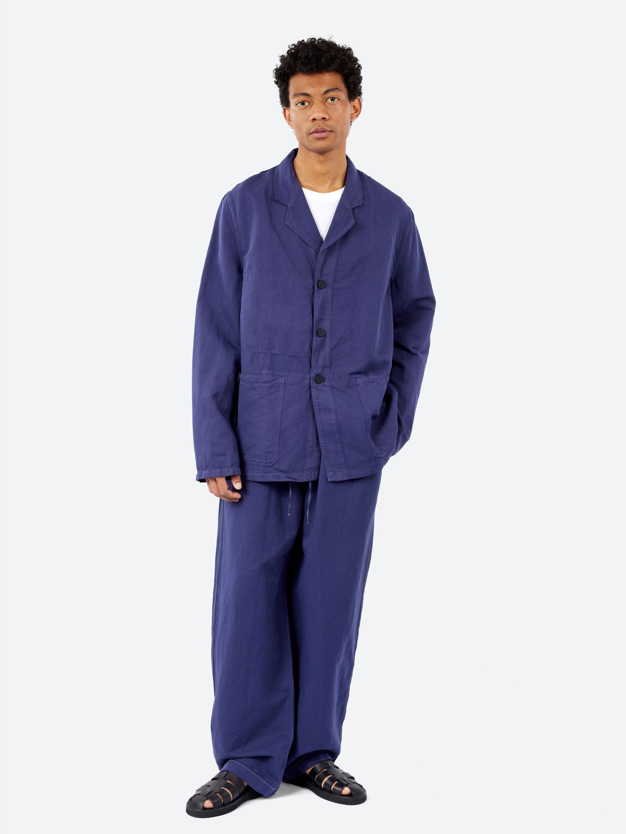【美品】STUDIO NICHOLSON「DORDONI」 Studio Nicholson - Dordoni Pant in Darkest Navy – gravitypope