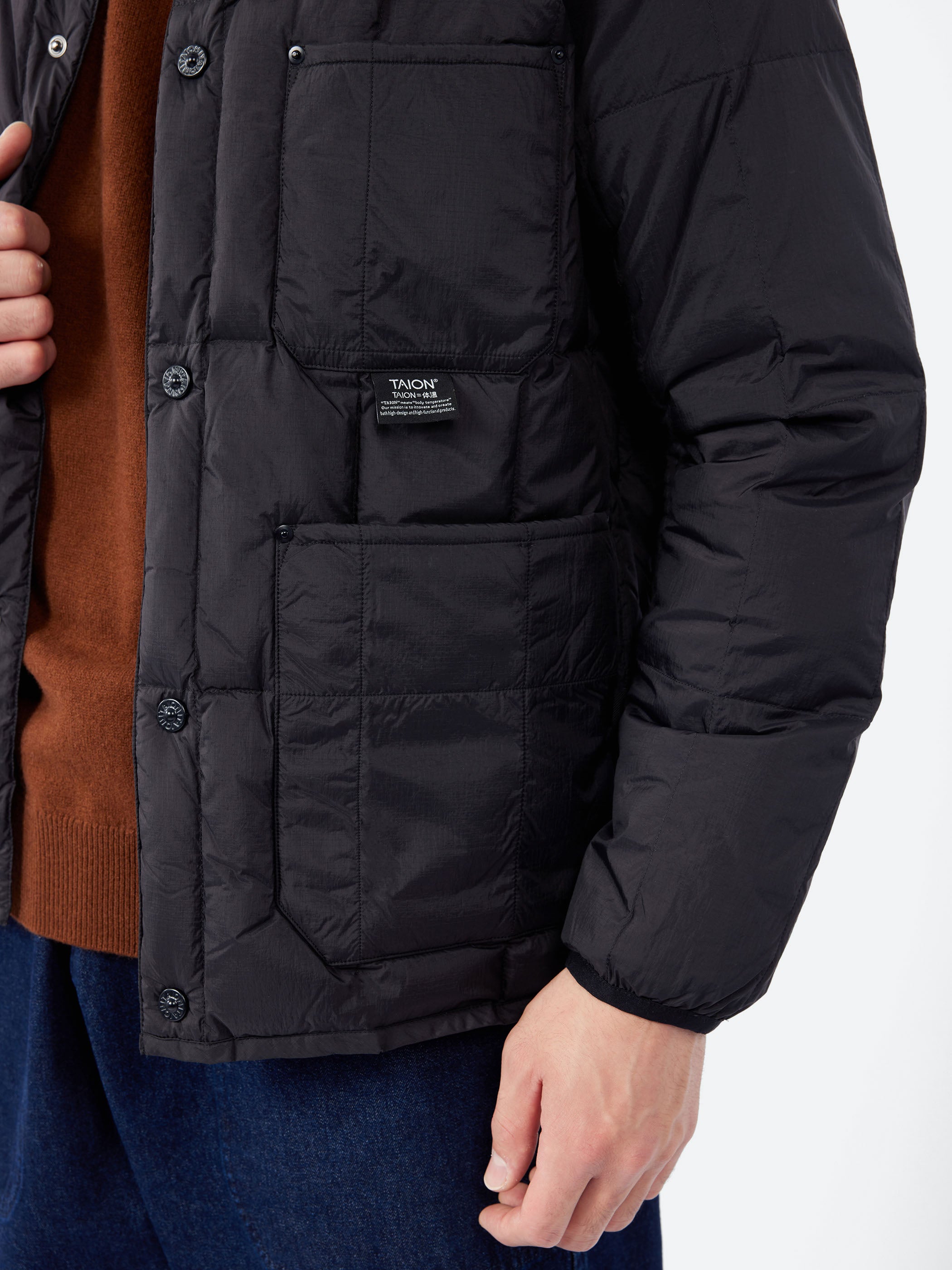 Work Crew Neck Down Jacket