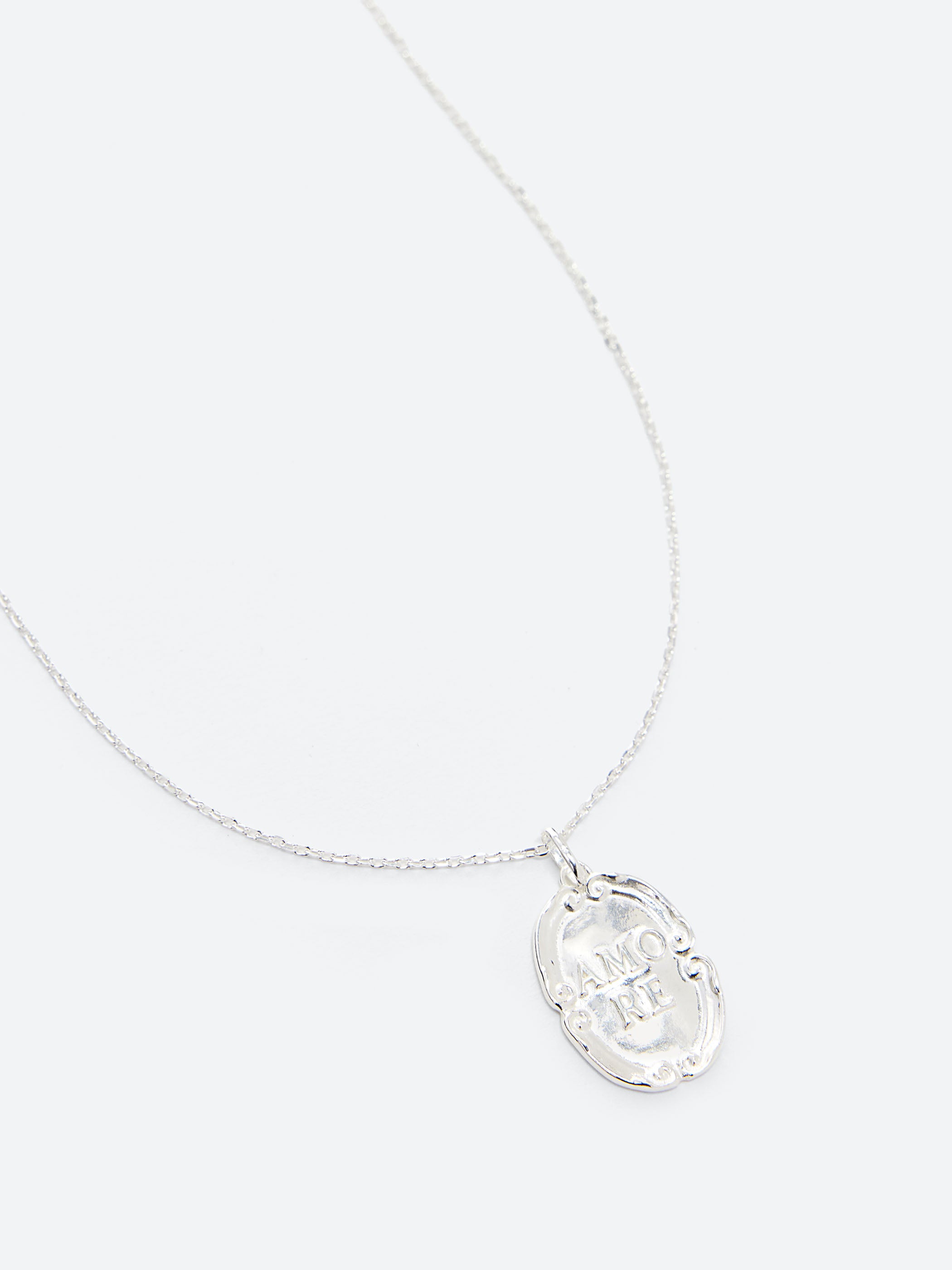 Amore Medal Silver Charm