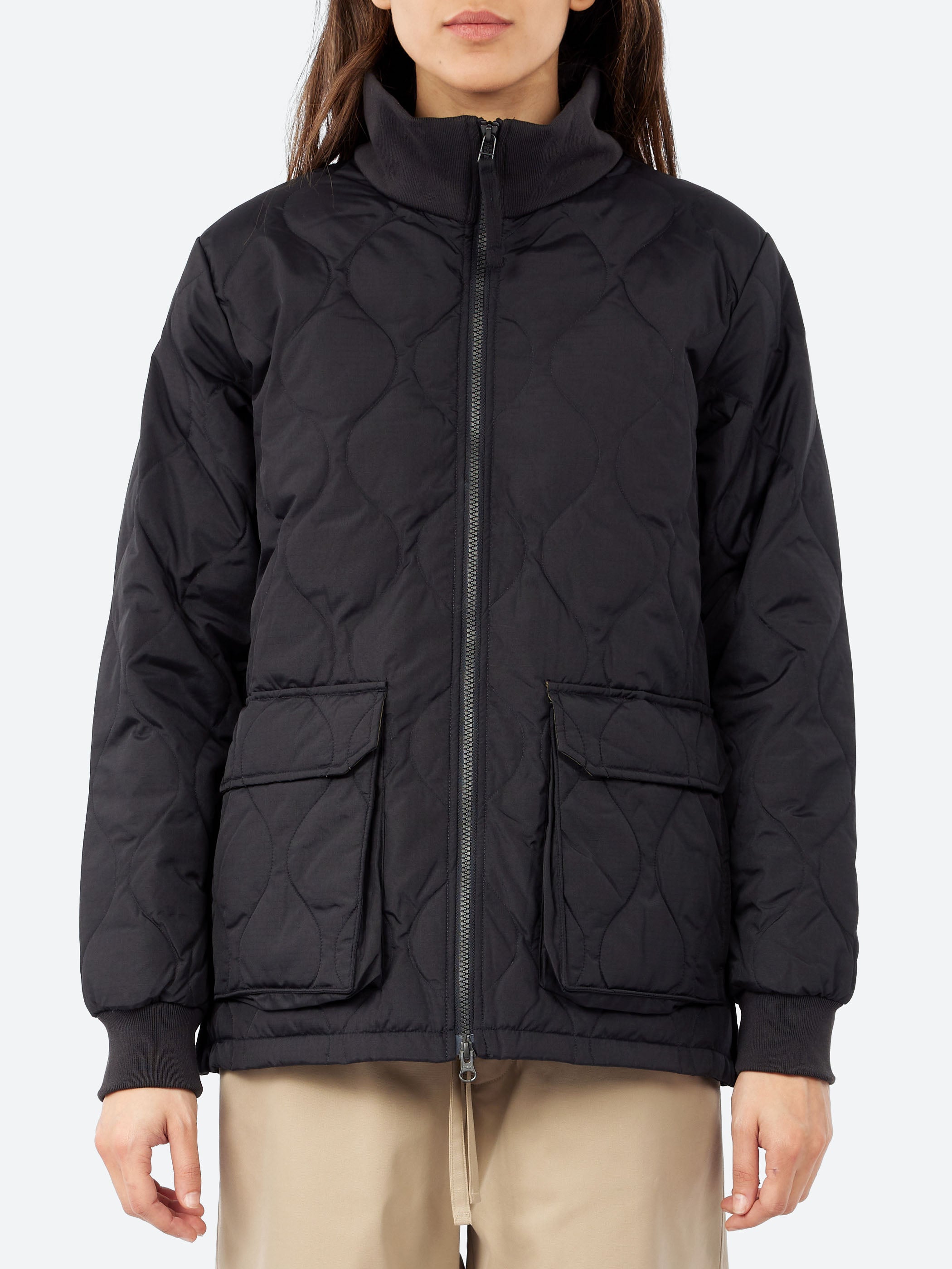 TAION - Military Rib Hi Neck Down Jacket – gravitypope