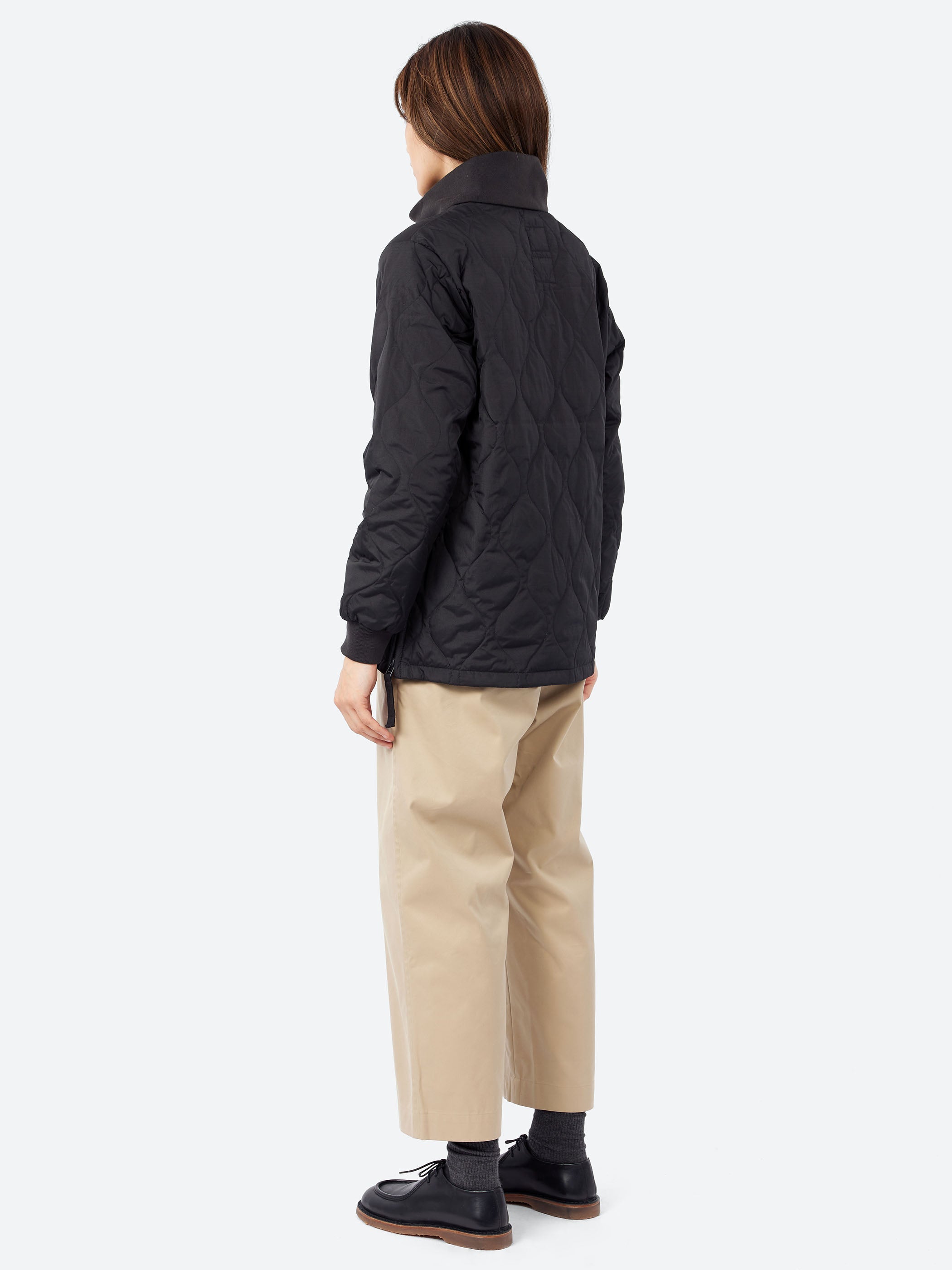 Military Rib Hi Neck Down Jacket