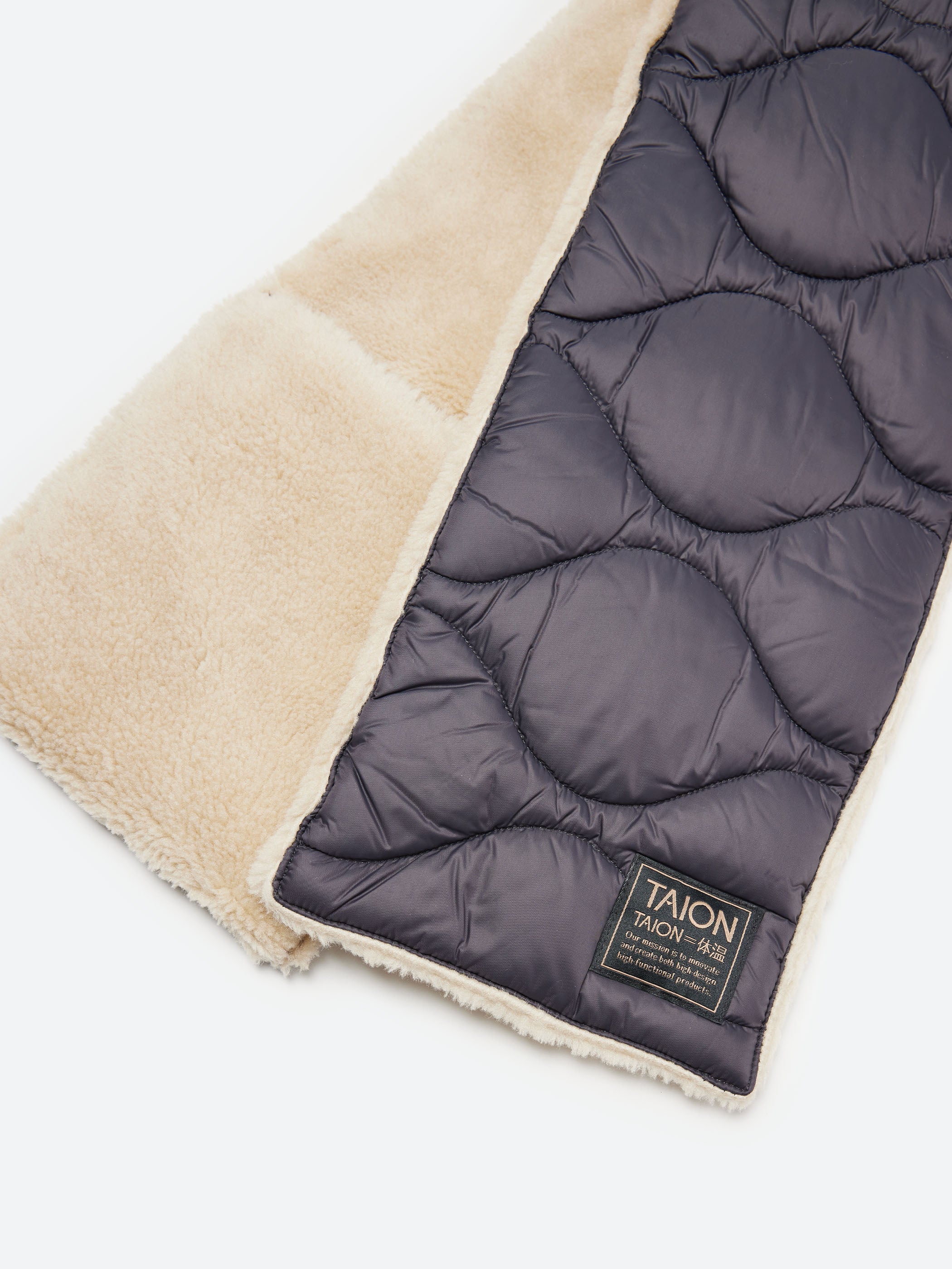 Soft Military Reversible Down Scarf