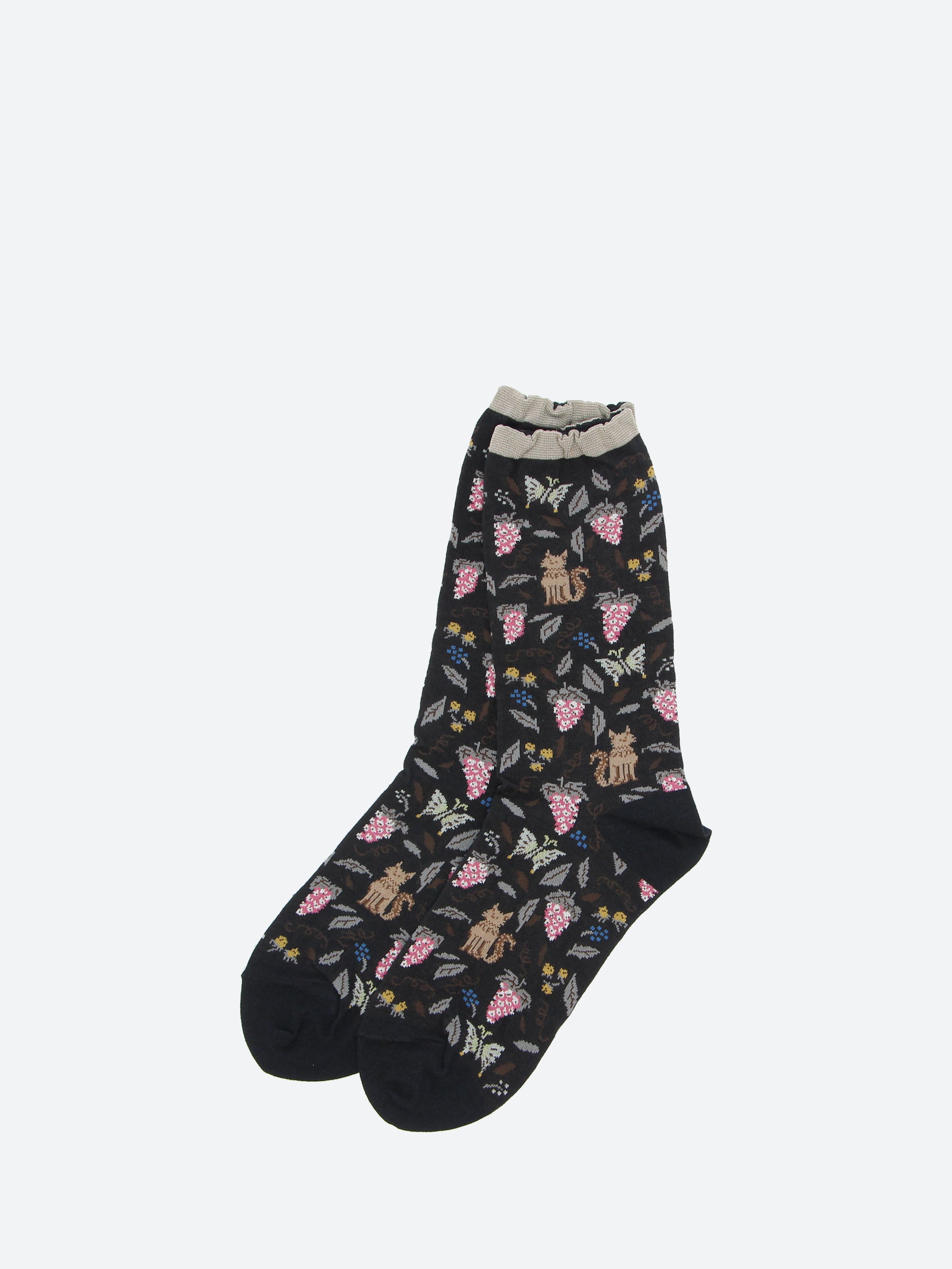 Garden Cat Sock