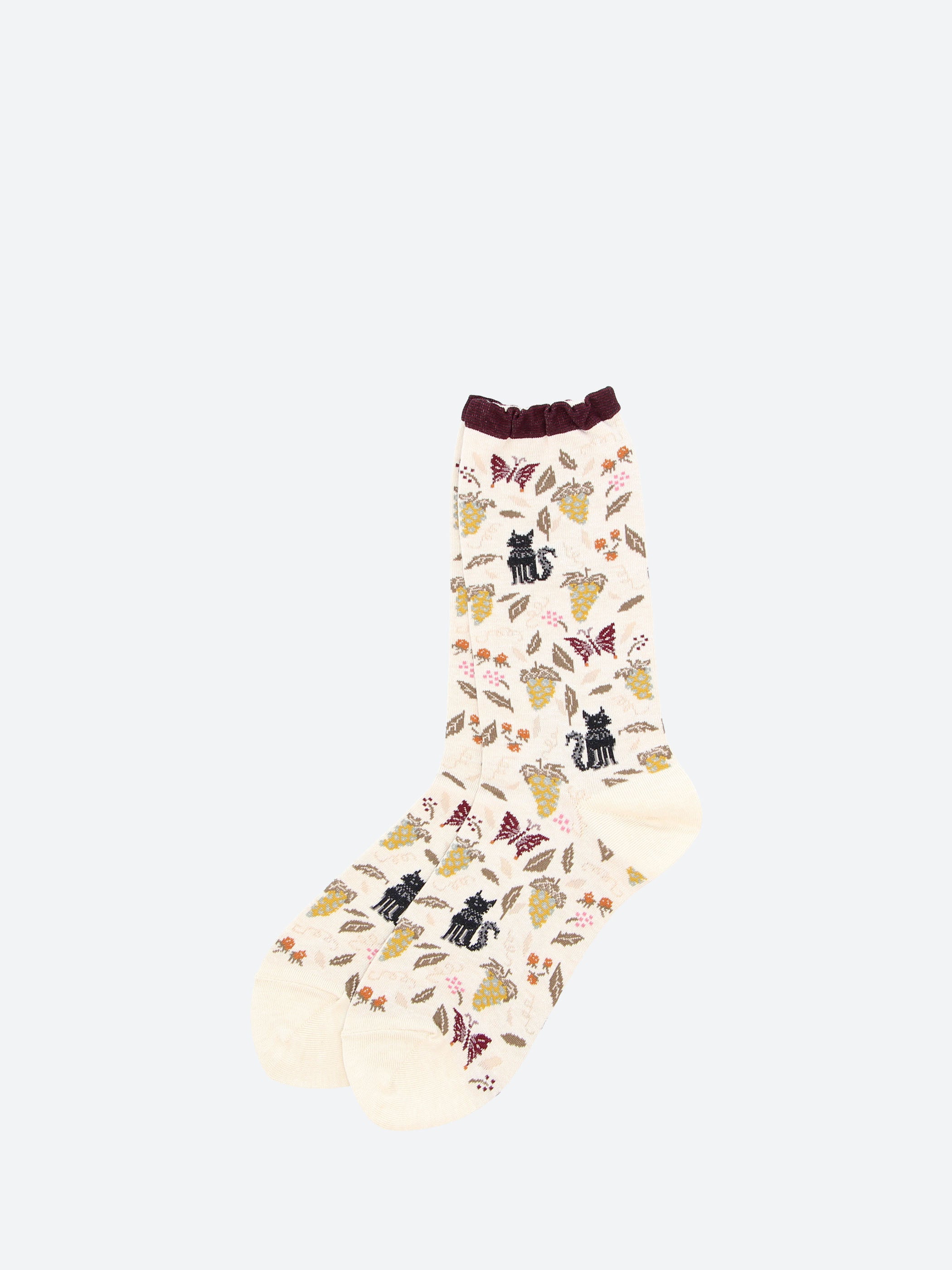 Garden Cat Sock