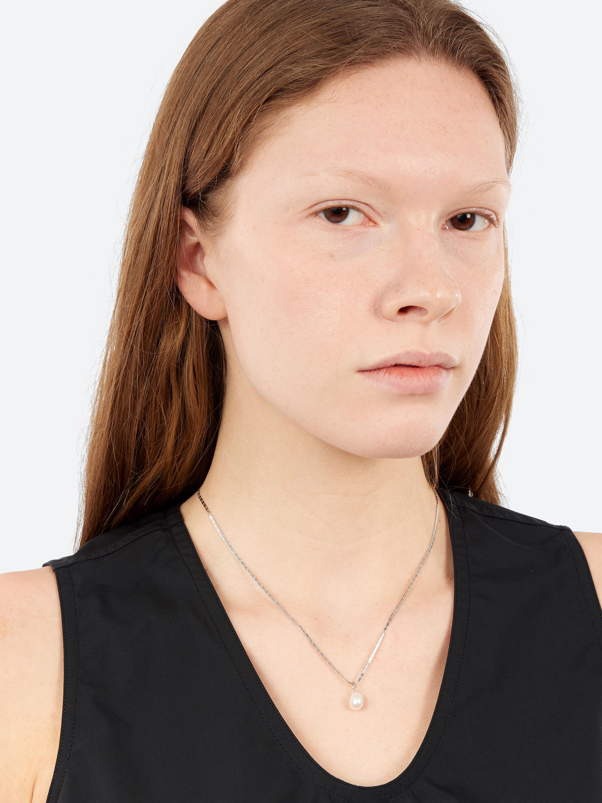 2025春夏商品　maria black Peblinge Necklace Maria Black - Peblinge Necklace in Silver – gravitypope