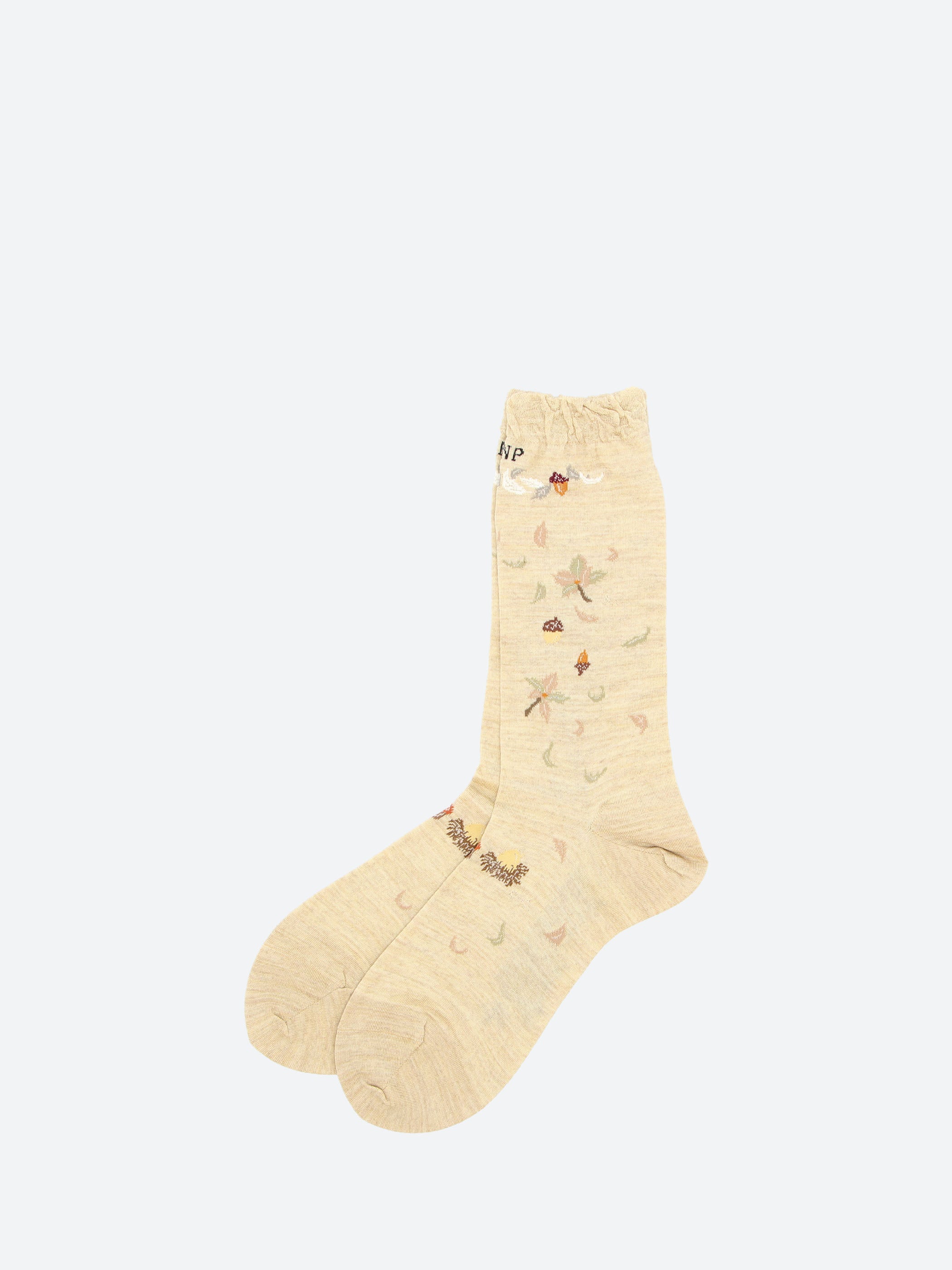 Wind and Acorn Tree Sock