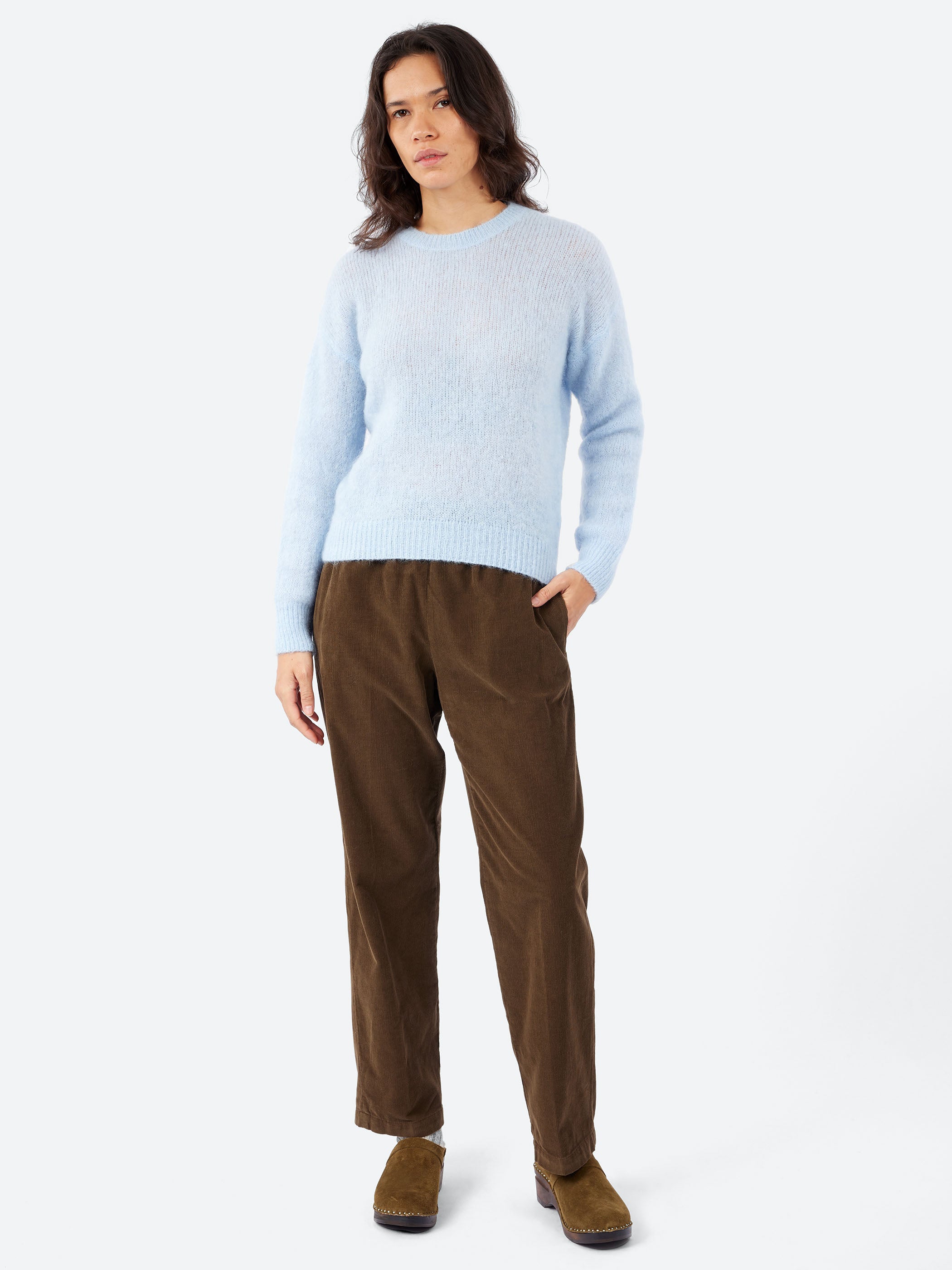 Mohair Crewneck