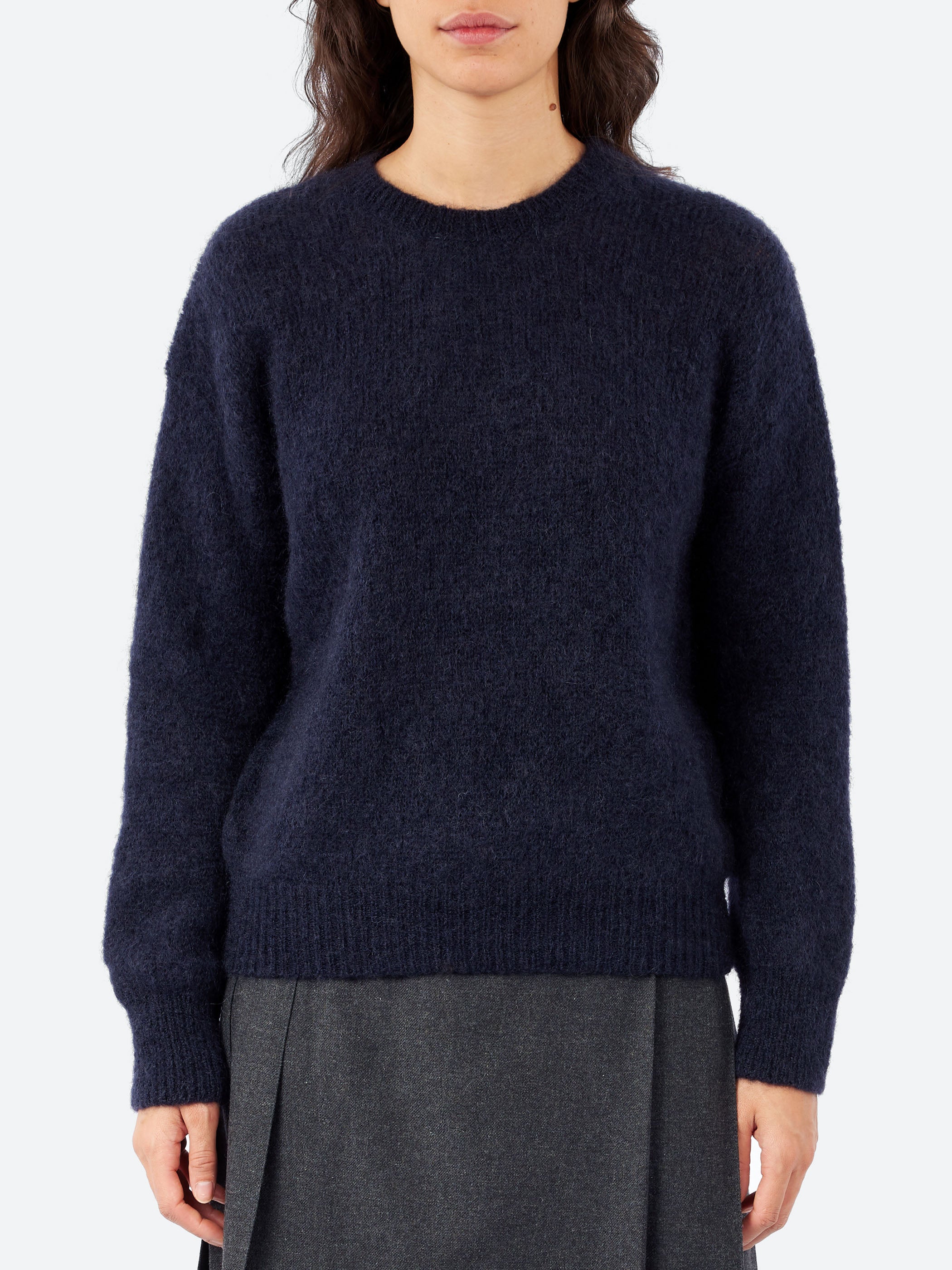 Mohair Crewneck