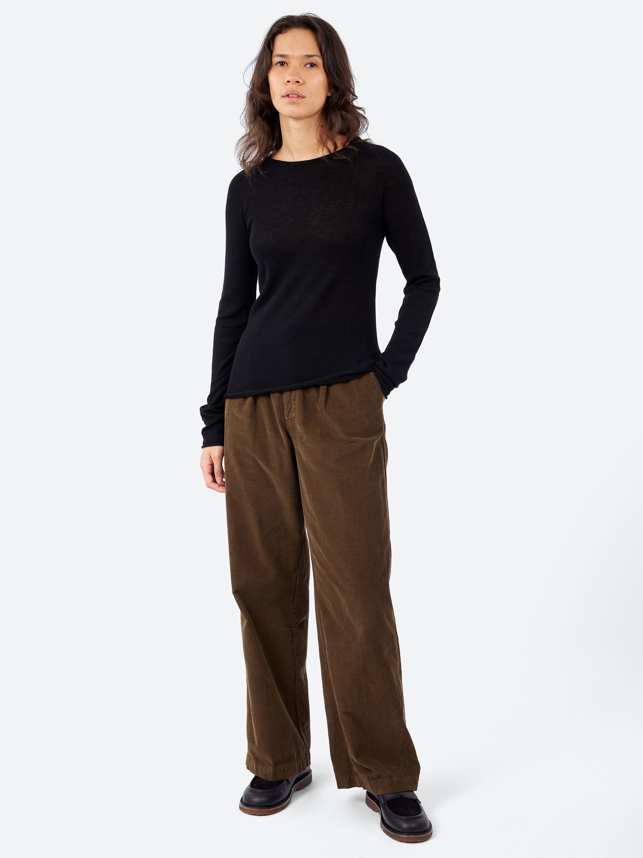 Soft-Fit Corduroy Trousers