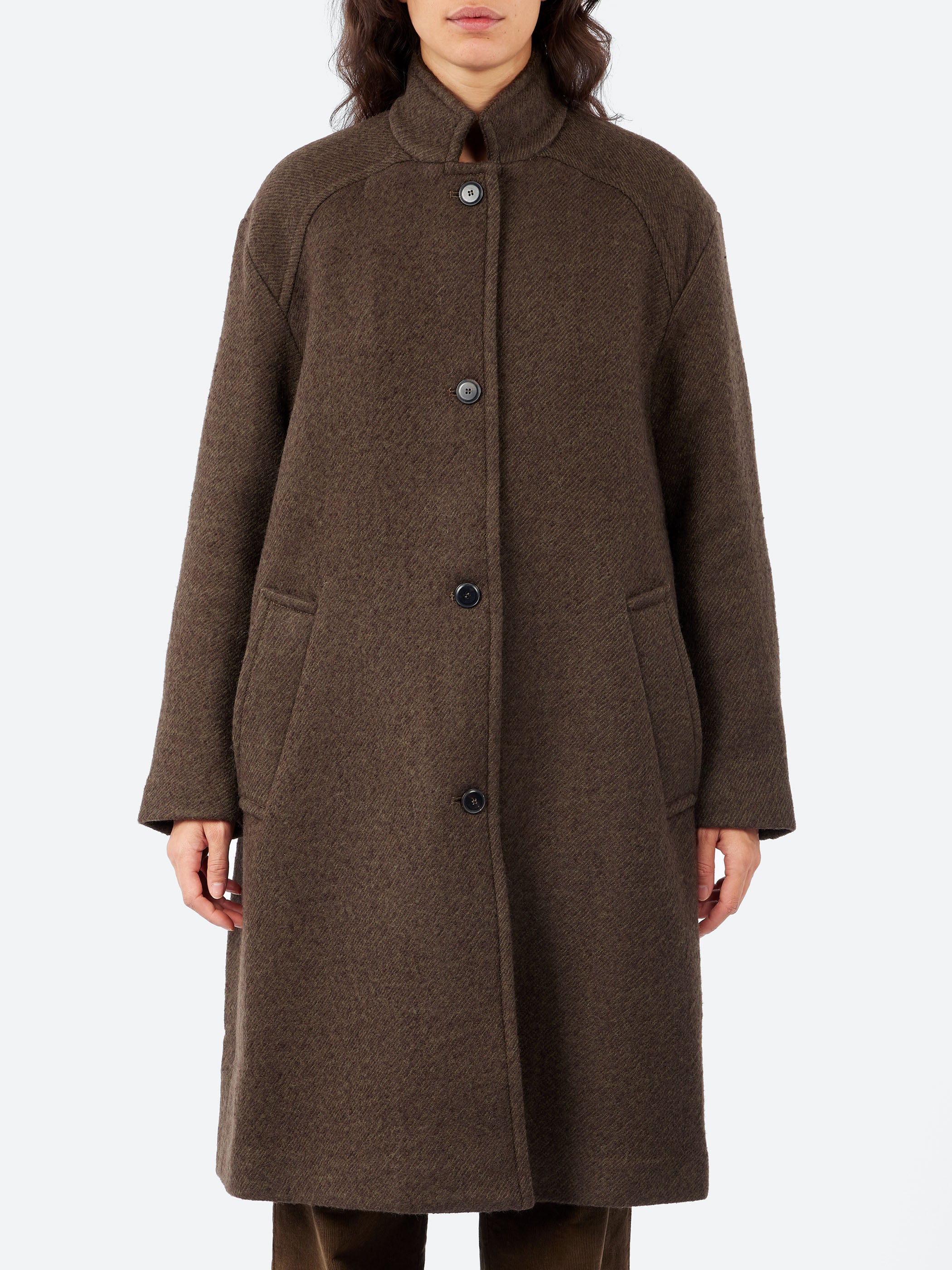 Double Wool Cotton Coat