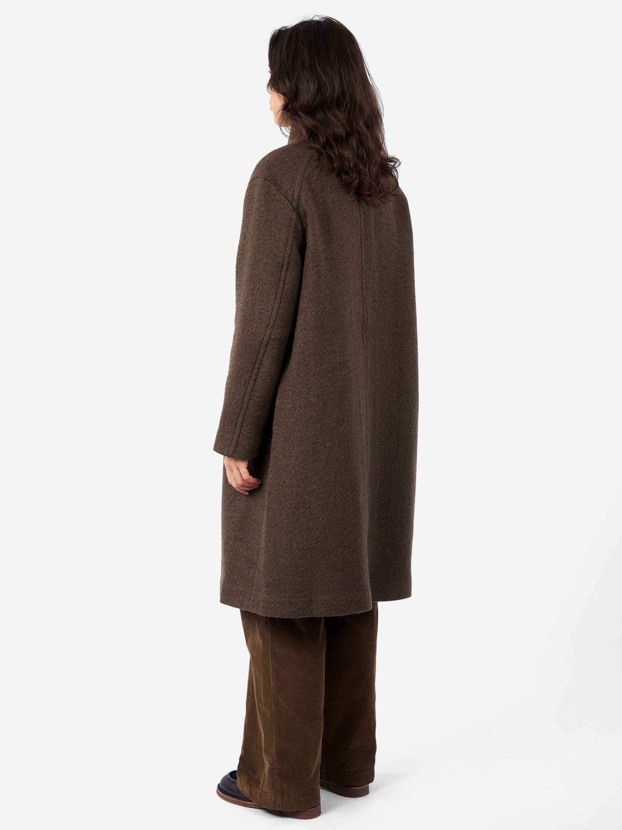 Double Wool Cotton Coat