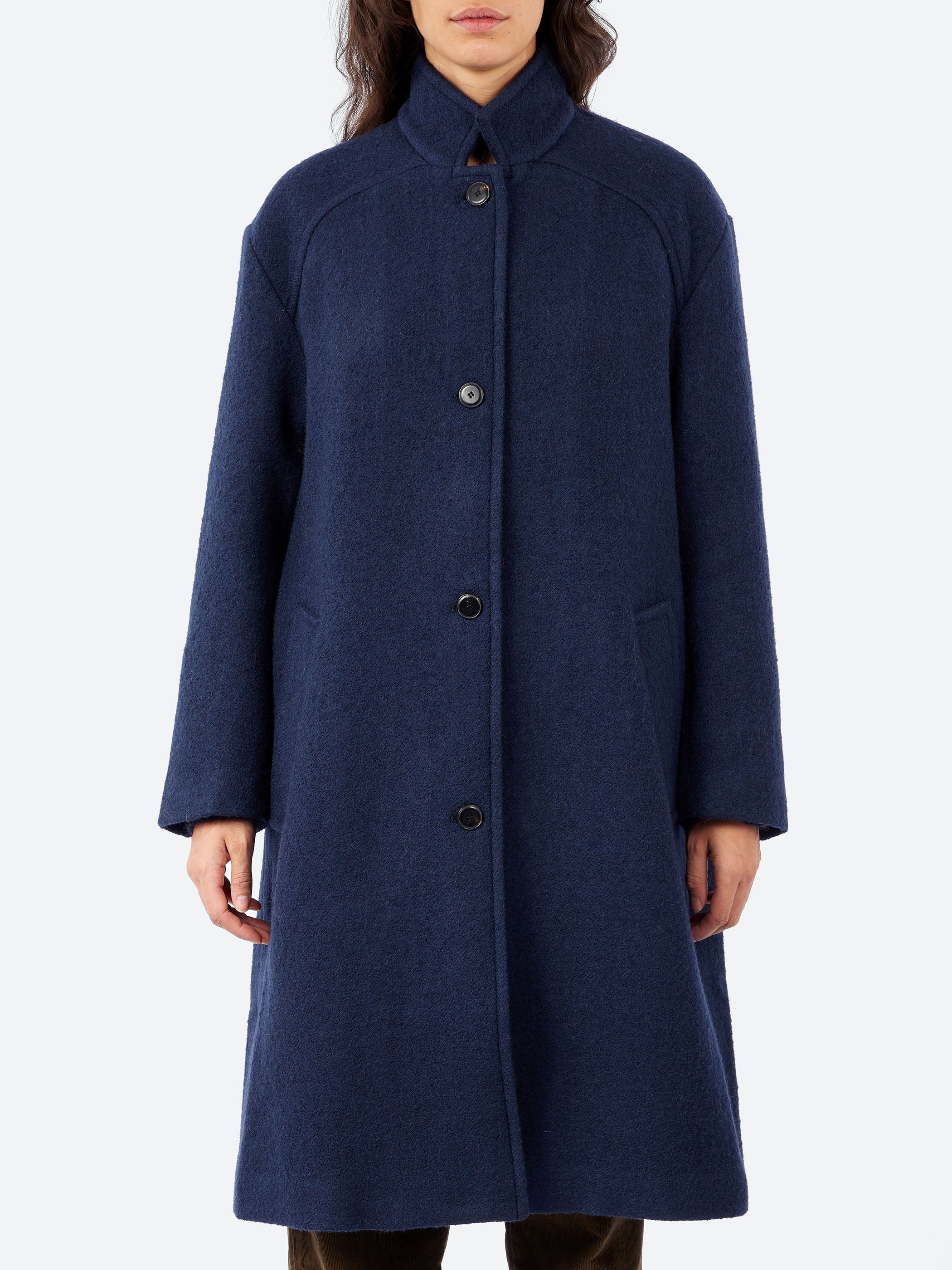 Double Wool Cotton Coat