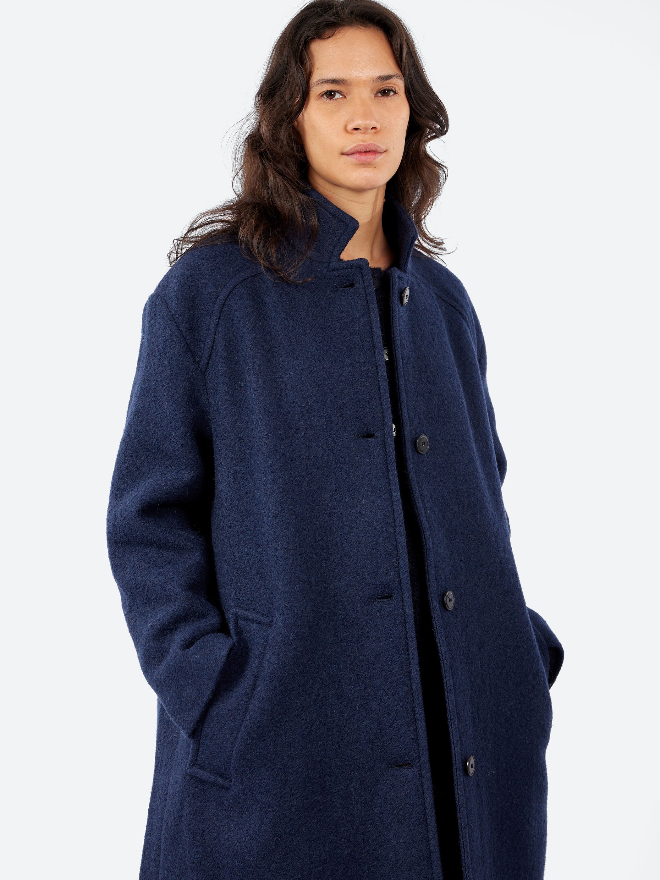 Double Wool Cotton Coat
