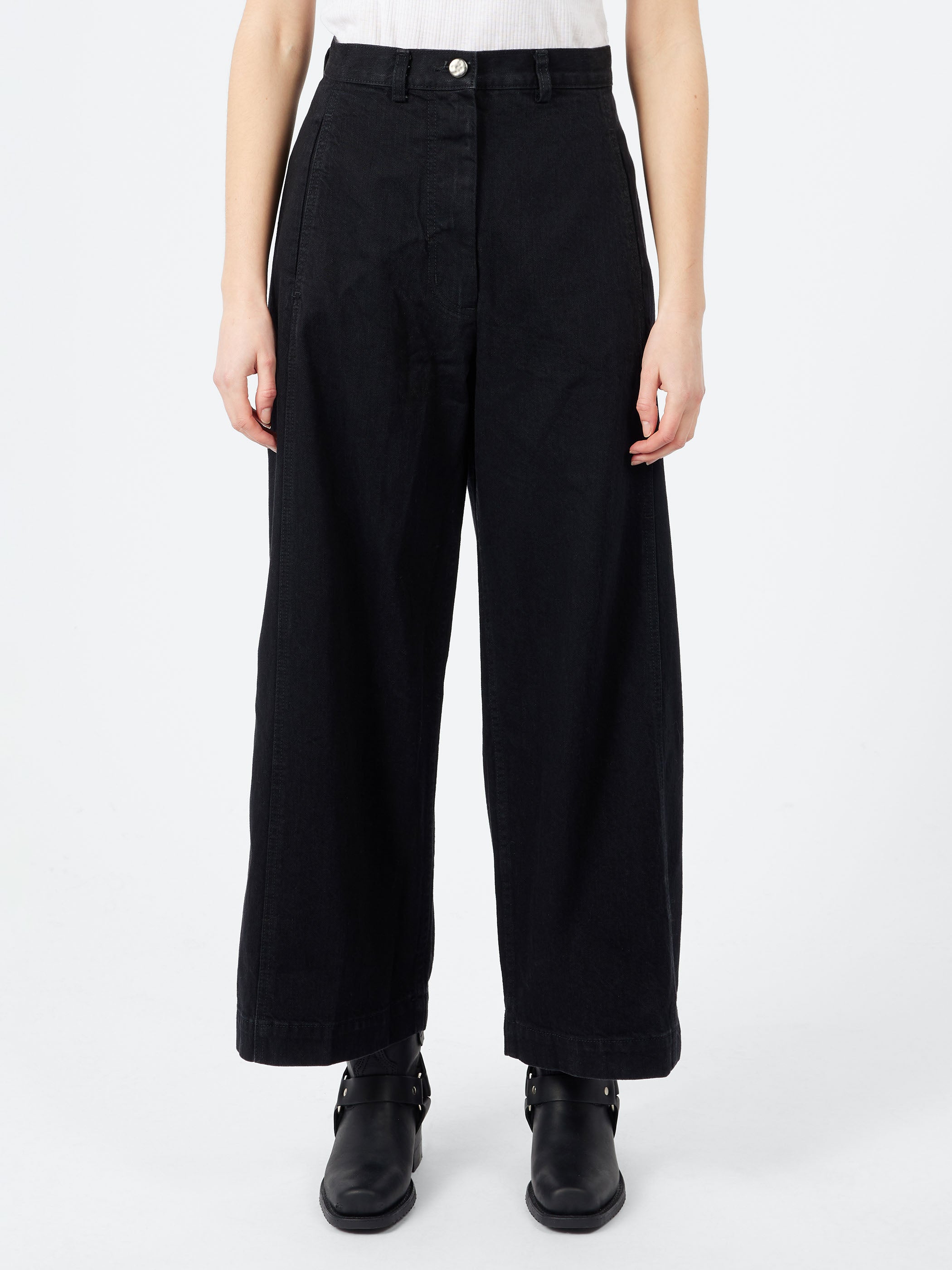 Rachel Comey - Garra Pant in Dark Wash (Blue) – gravitypope