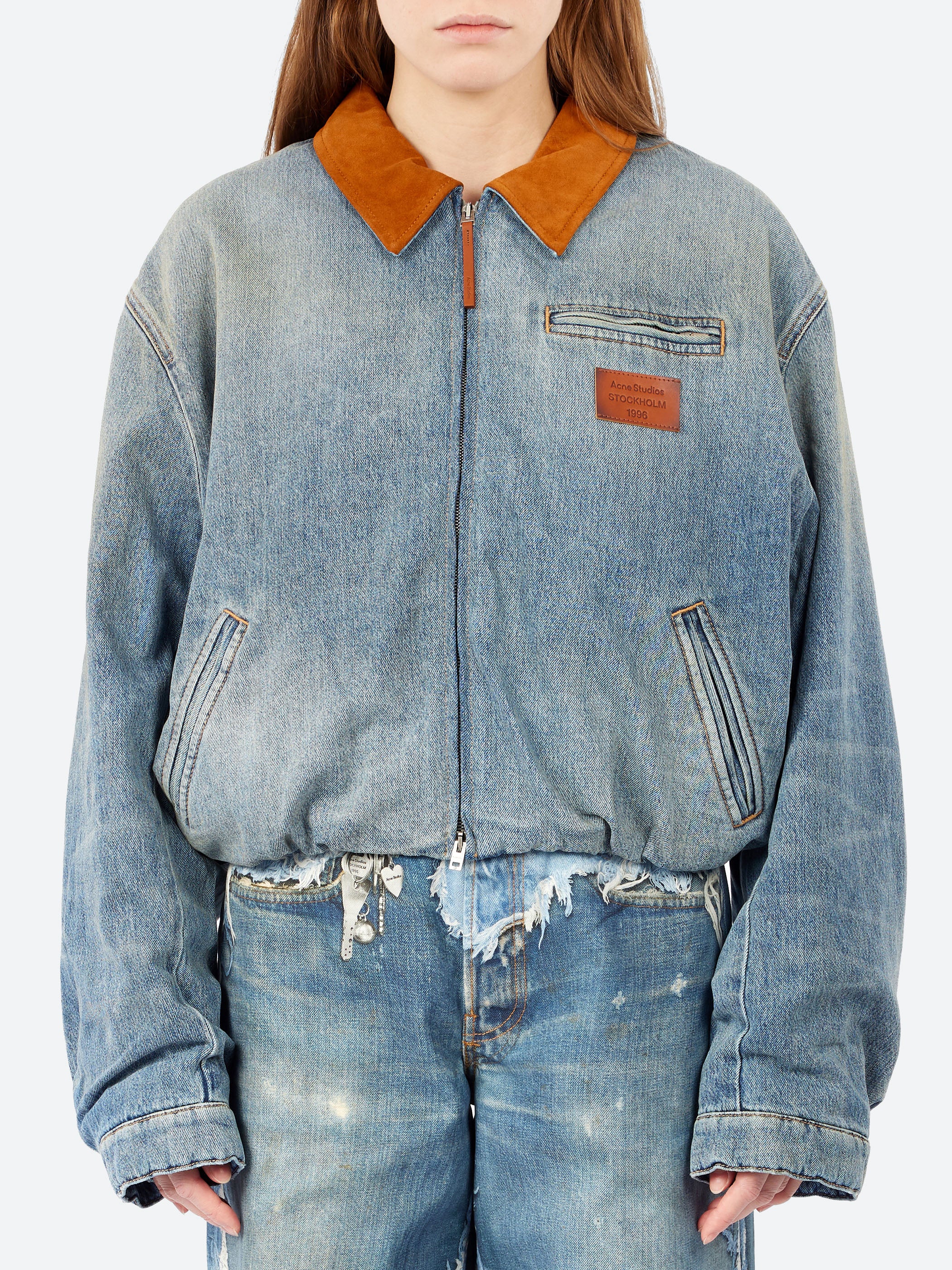 Denim Bomber Jacket