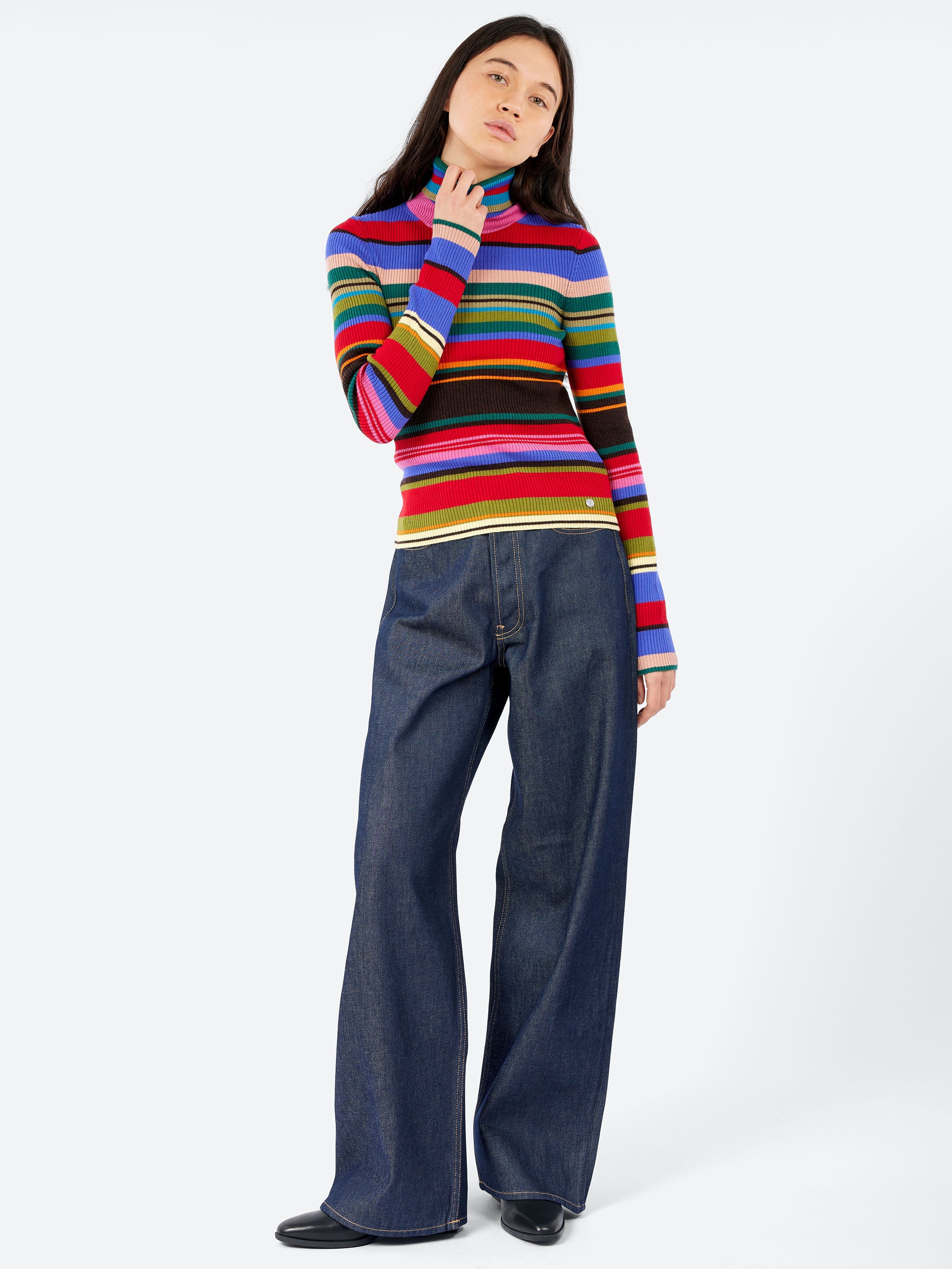 acne studios KALIA ダメージニット Acne Studios - Kalas Yak Core Sweater in Greige Melange – gravitypope